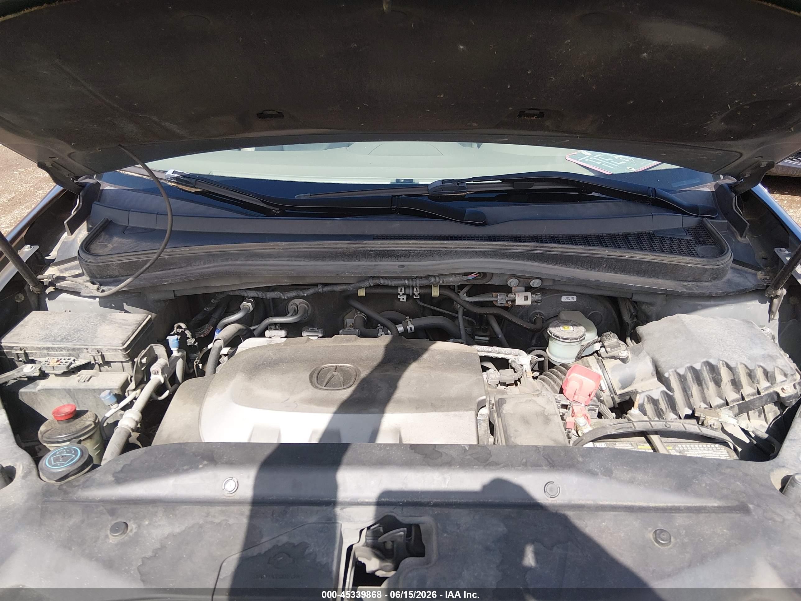 2012 Acura Mdx   Gray vin: 2HNYD2H27CH549729