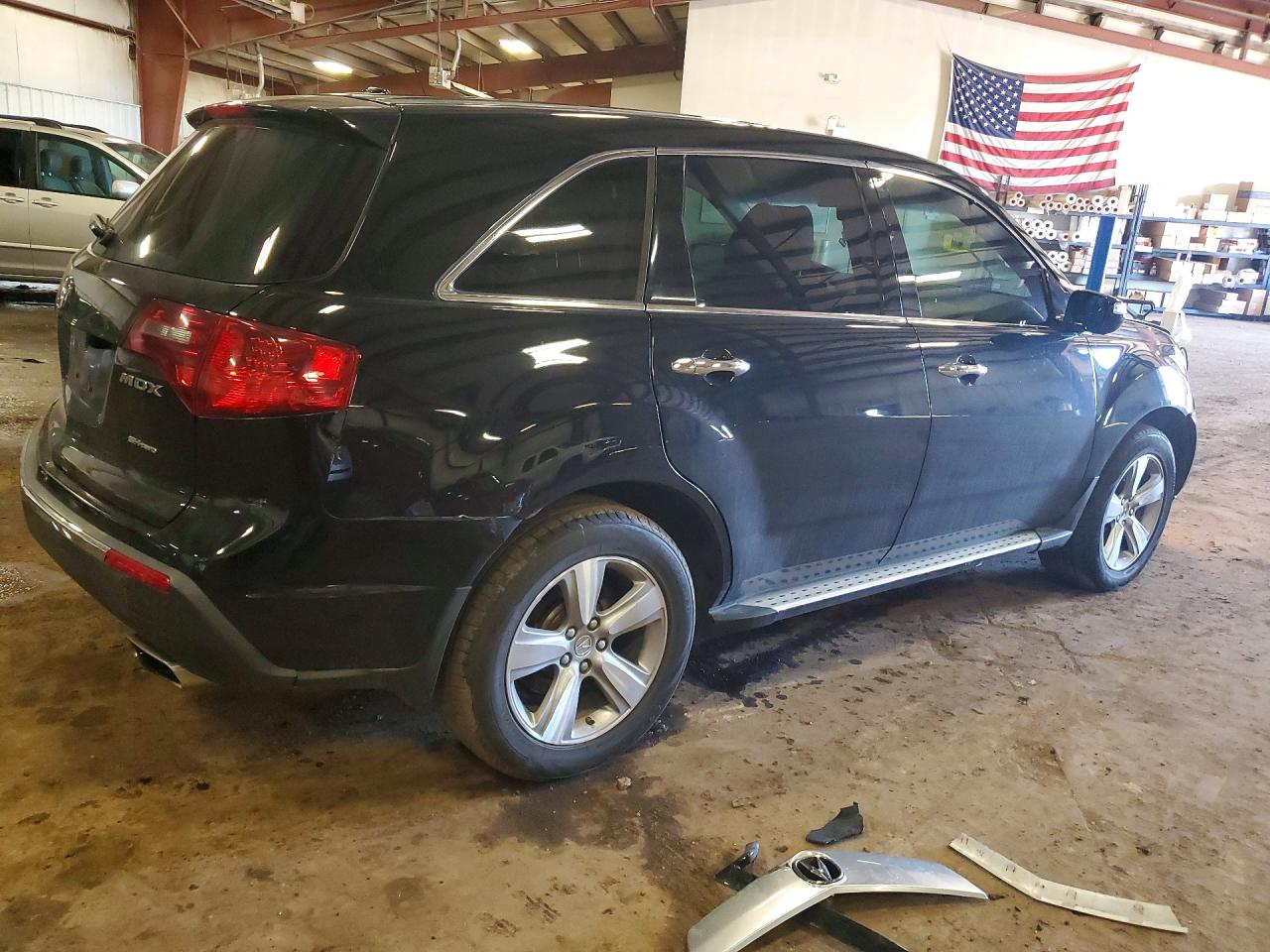 2013 Acura Mdx Black vin: 2HNYD2H27DH002395