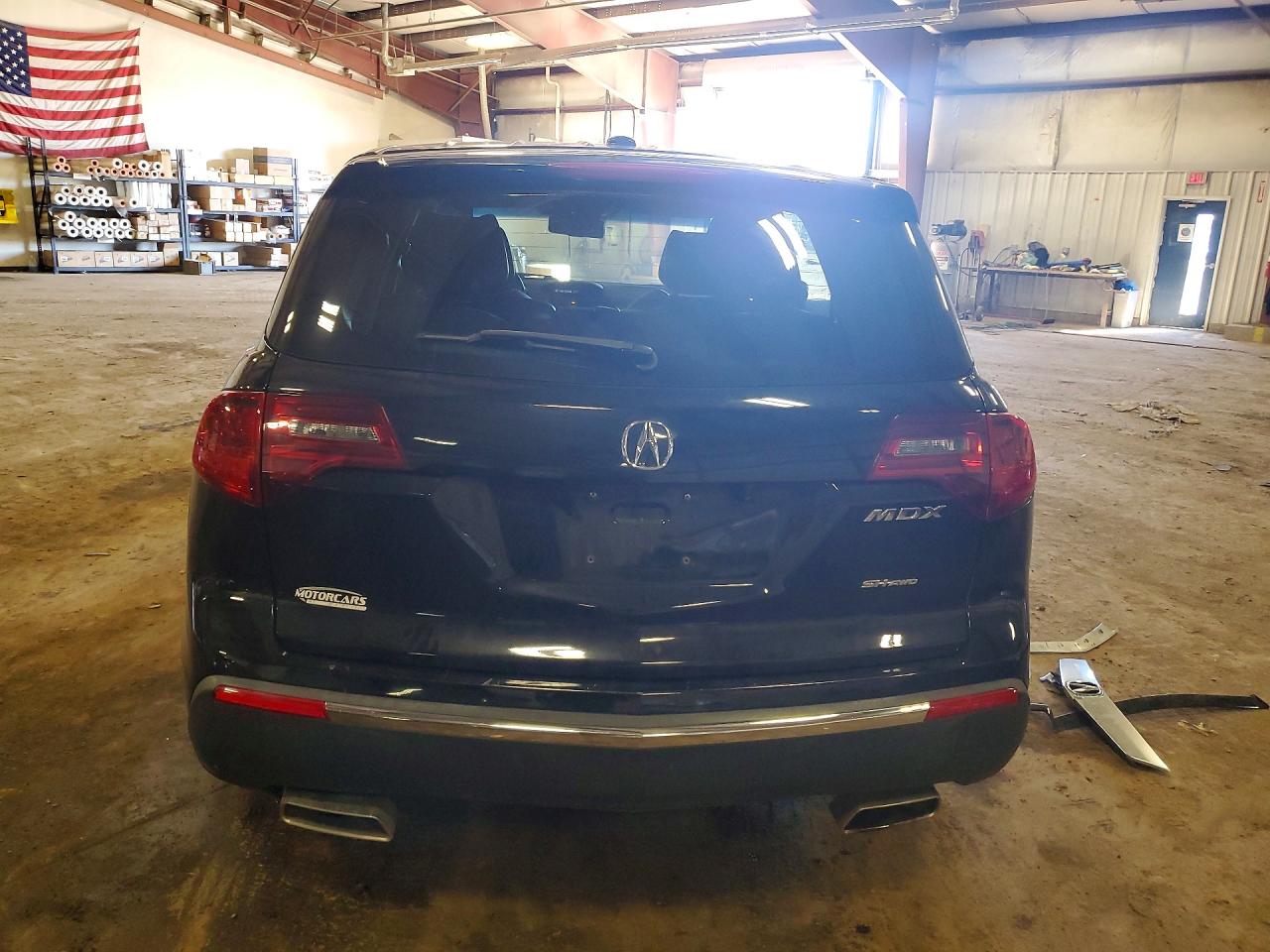 2013 Acura Mdx Black vin: 2HNYD2H27DH002395