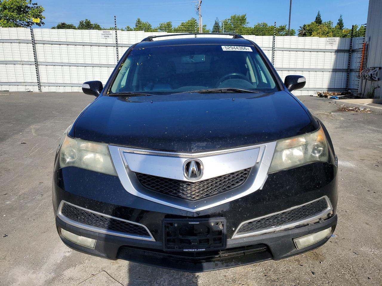 2013 Acura Mdx Black vin: 2HNYD2H27DH507353