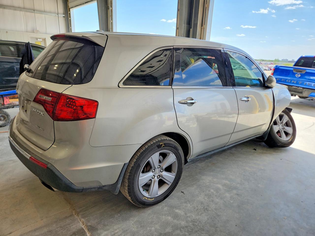 2011 Acura Mdx Gray vin: 2HNYD2H28BH003455