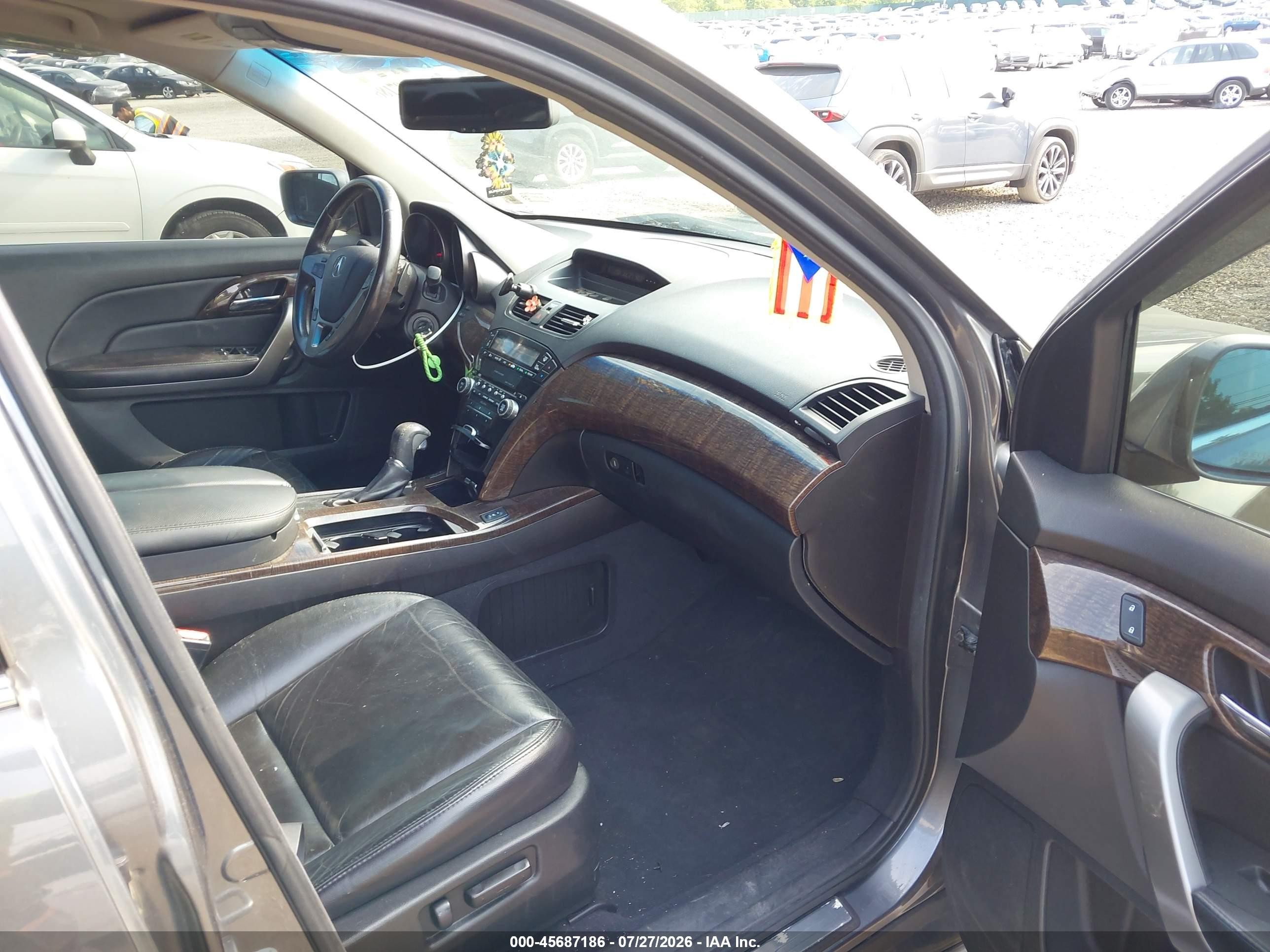 2011 Acura Mdx   Gray vin: 2HNYD2H28BH502630