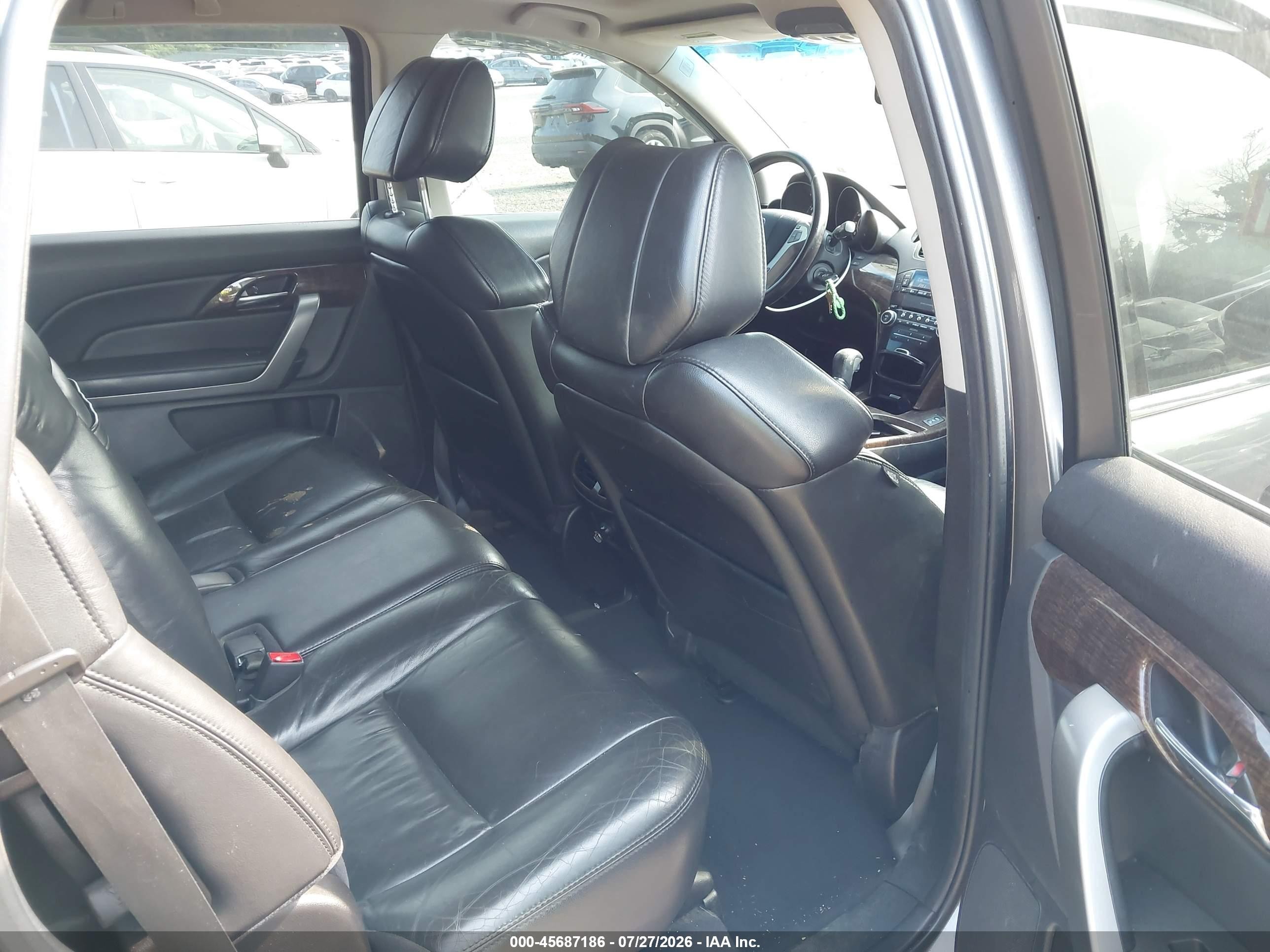 2011 Acura Mdx   Gray vin: 2HNYD2H28BH502630