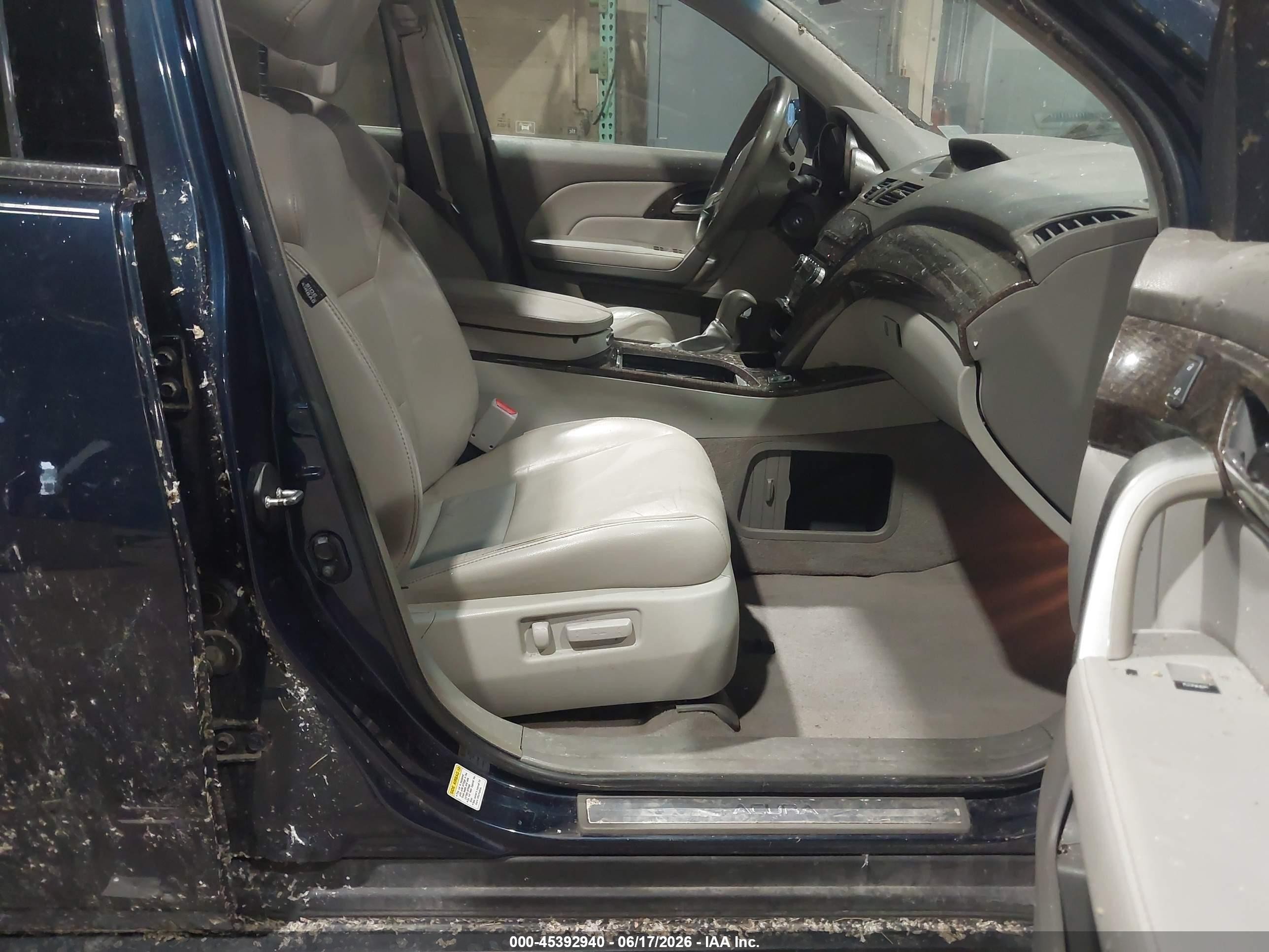 2011 Acura Mdx   Blue vin: 2HNYD2H28BH540178