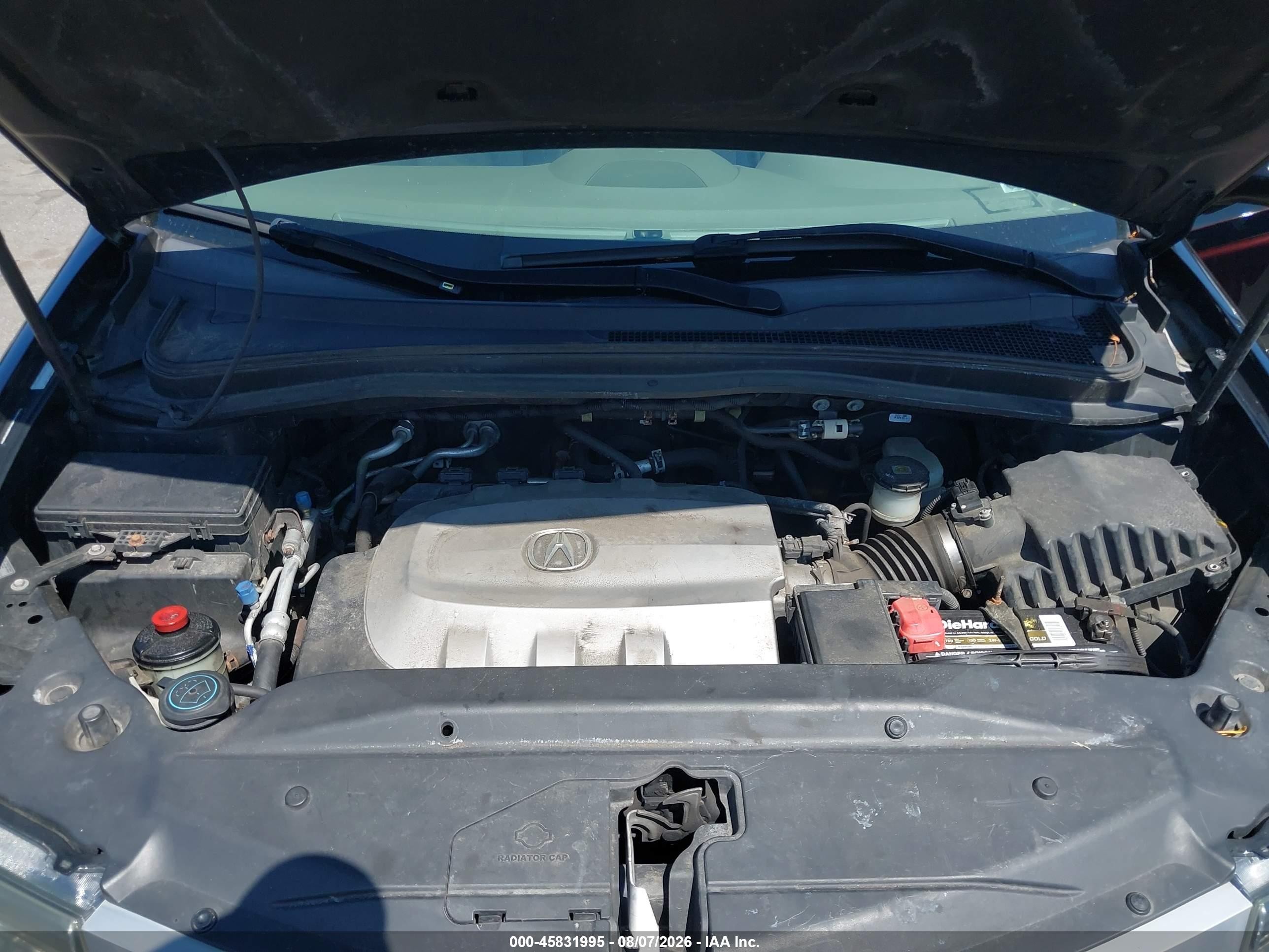 2012 Acura Mdx Черный vin: 2HNYD2H28CH509157