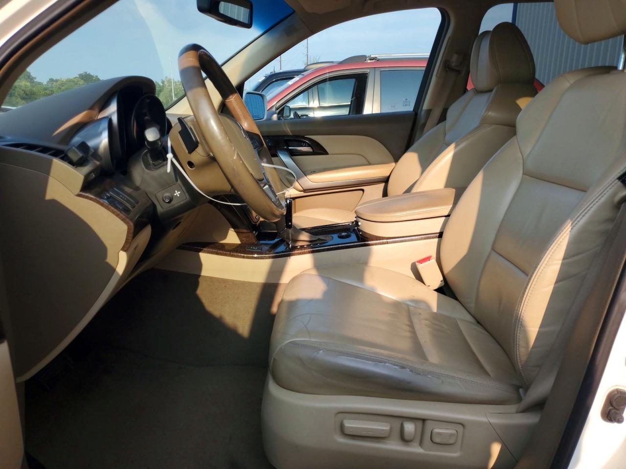 2012 Acura Mdx Белый vin: 2HNYD2H28CH524578