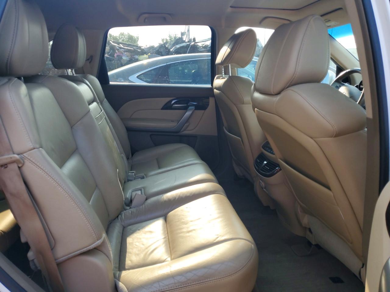 2012 Acura Mdx Белый vin: 2HNYD2H28CH524578
