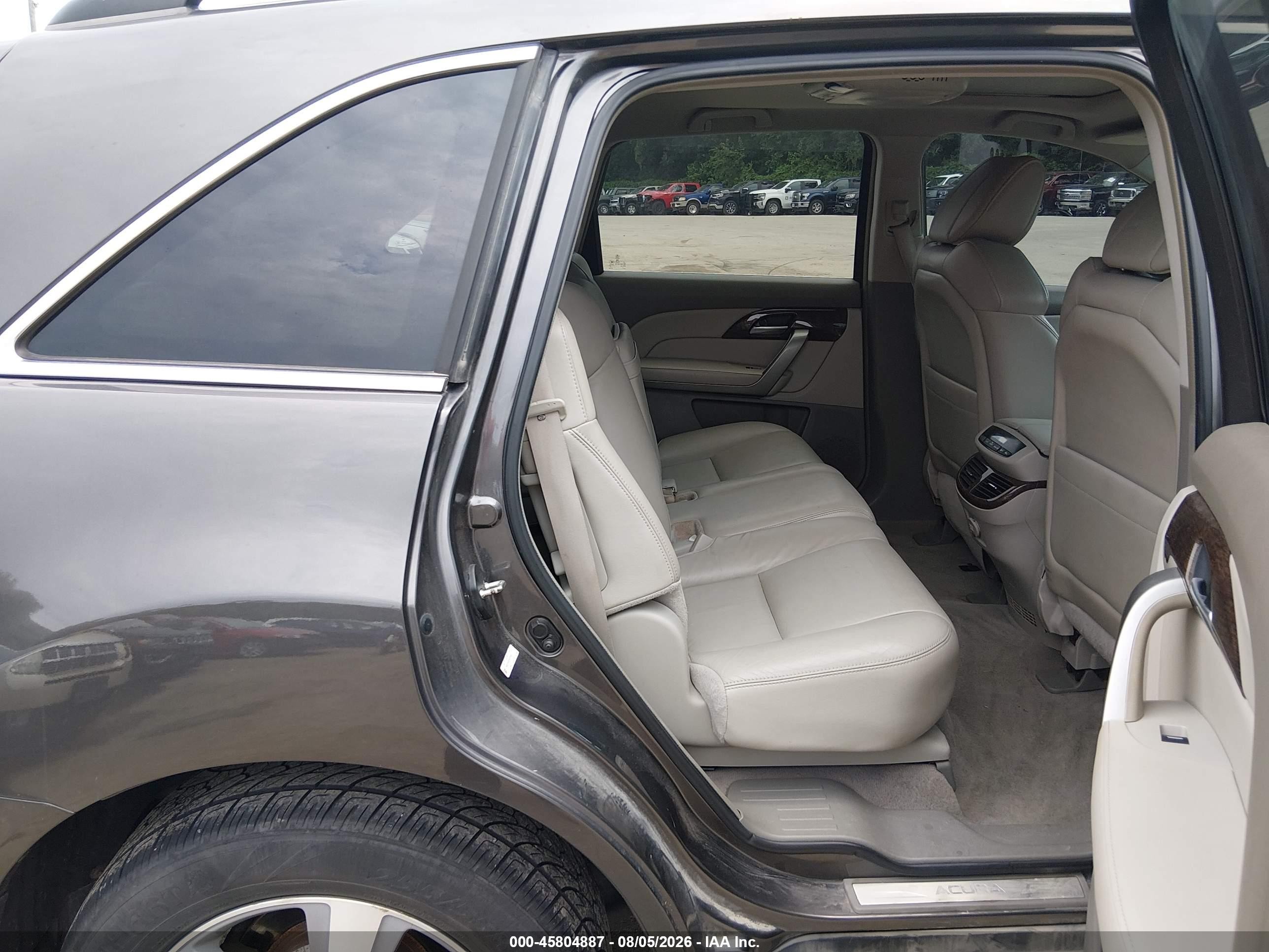 2012 Acura Mdx   Gray vin: 2HNYD2H28CH527285