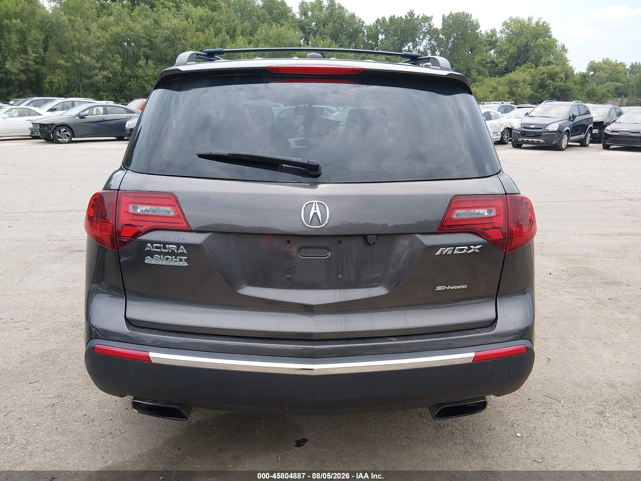 2012 Acura Mdx   Gray vin: 2HNYD2H28CH527285