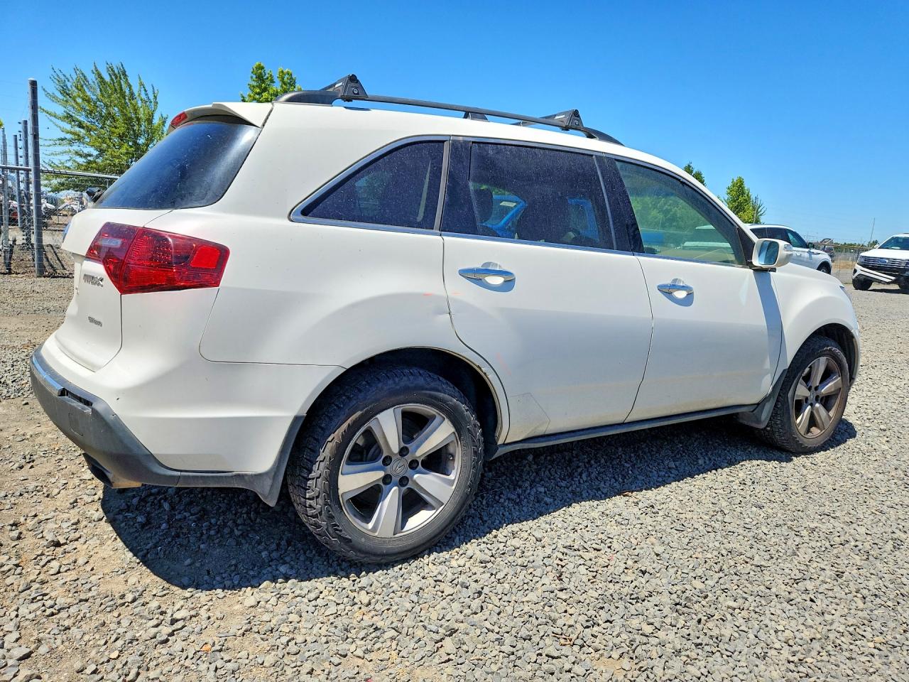 2012 Acura Mdx White vin: 2HNYD2H28CH537489