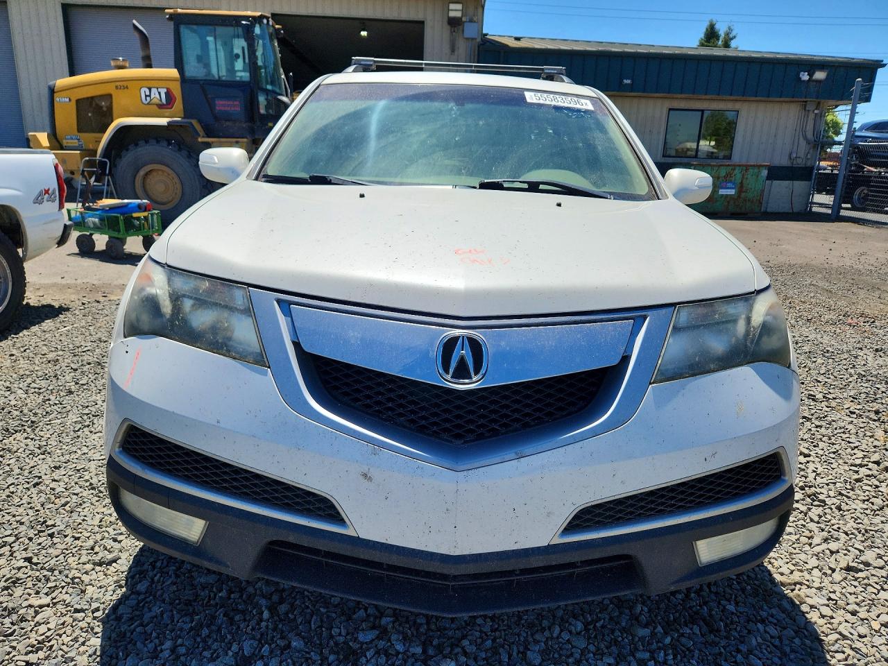 2012 Acura Mdx White vin: 2HNYD2H28CH537489