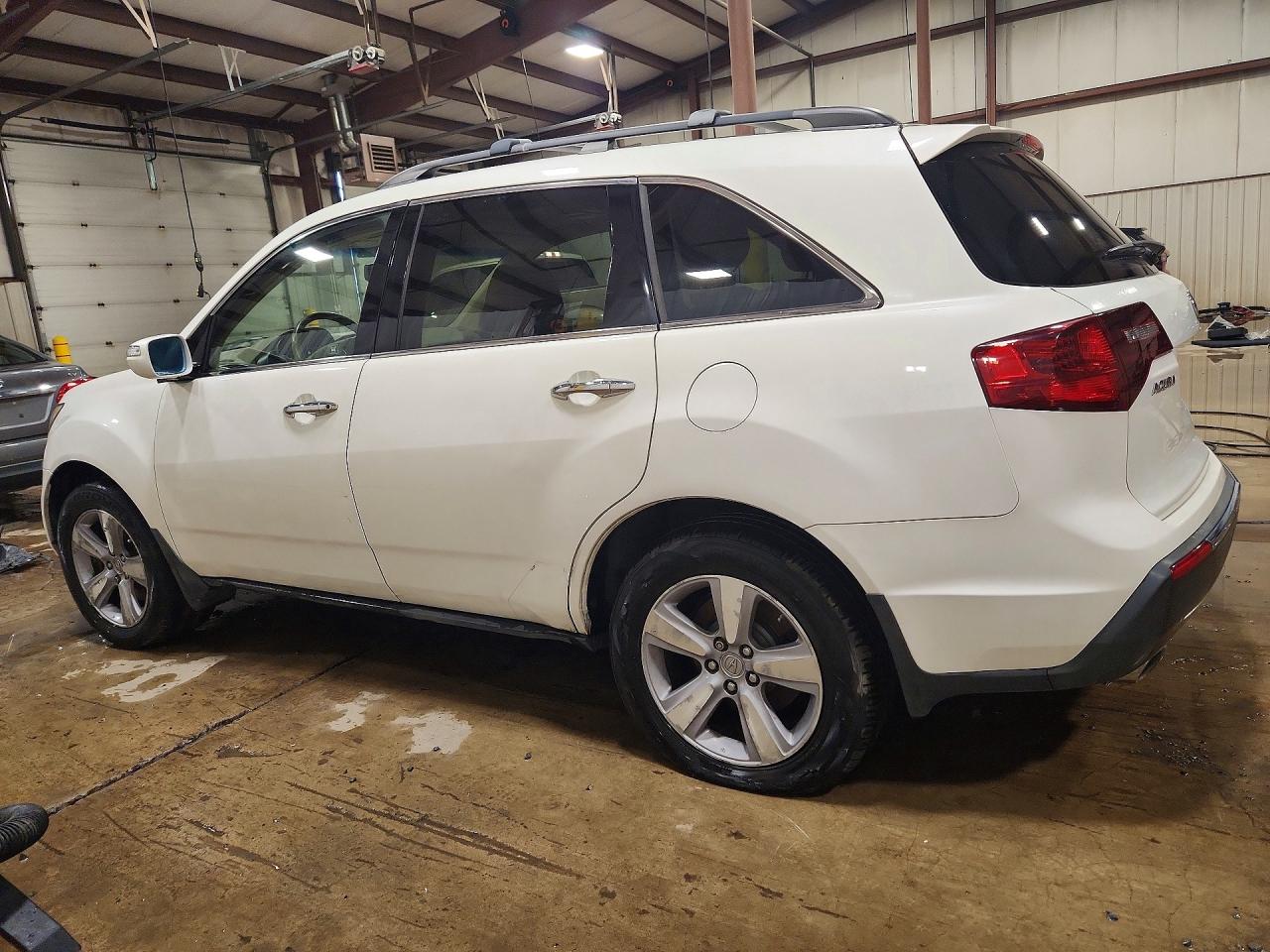 2012 Acura Mdx White vin: 2HNYD2H28CH543101
