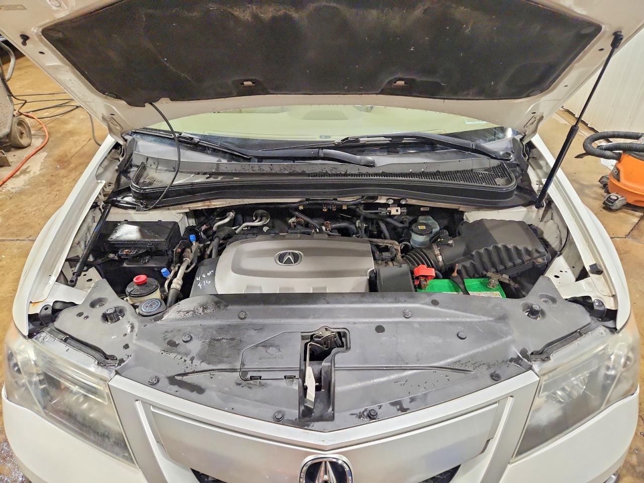 2012 Acura Mdx White vin: 2HNYD2H28CH543101