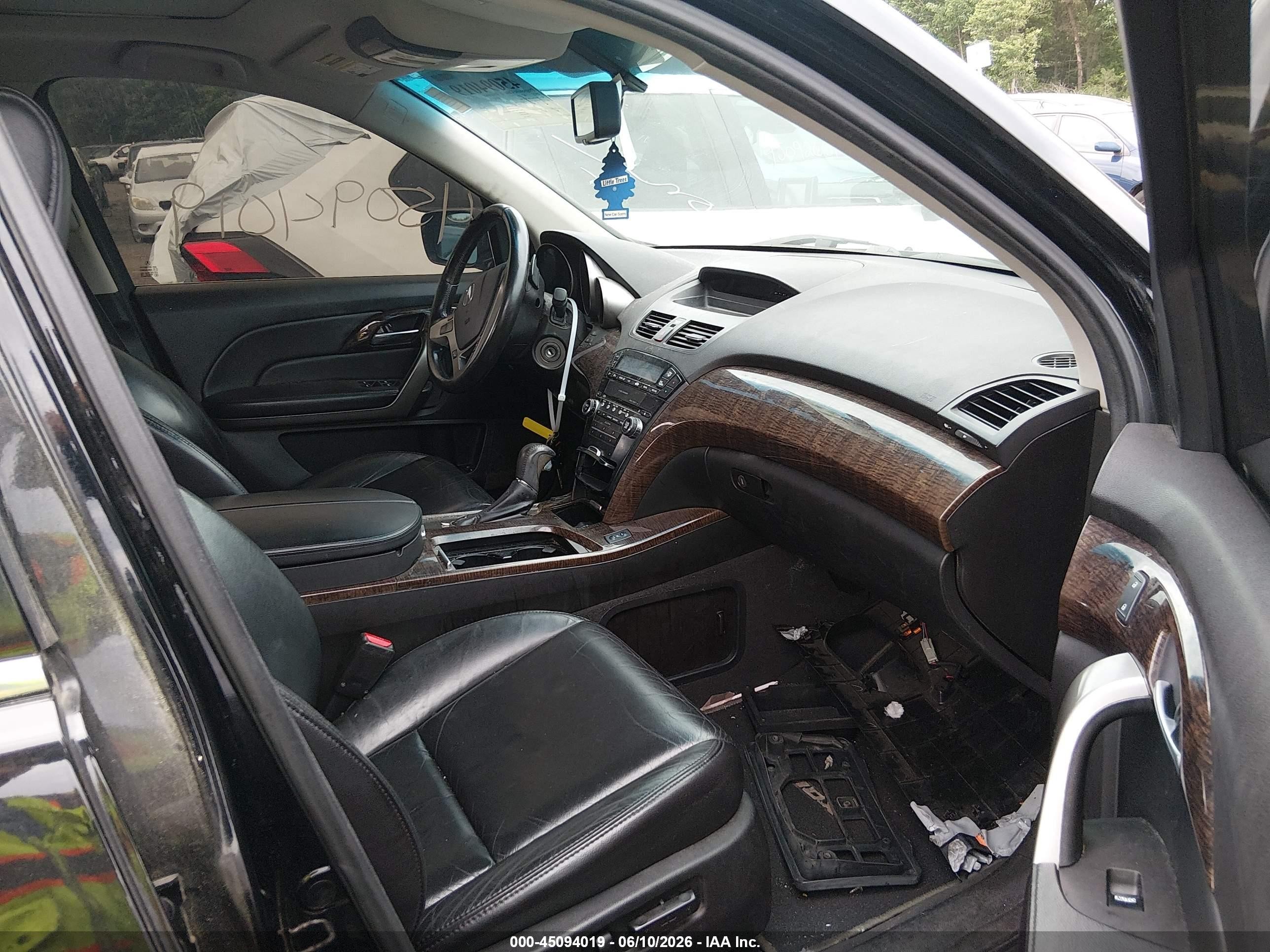 2012 Acura Mdx   Black vin: 2HNYD2H28CH545964