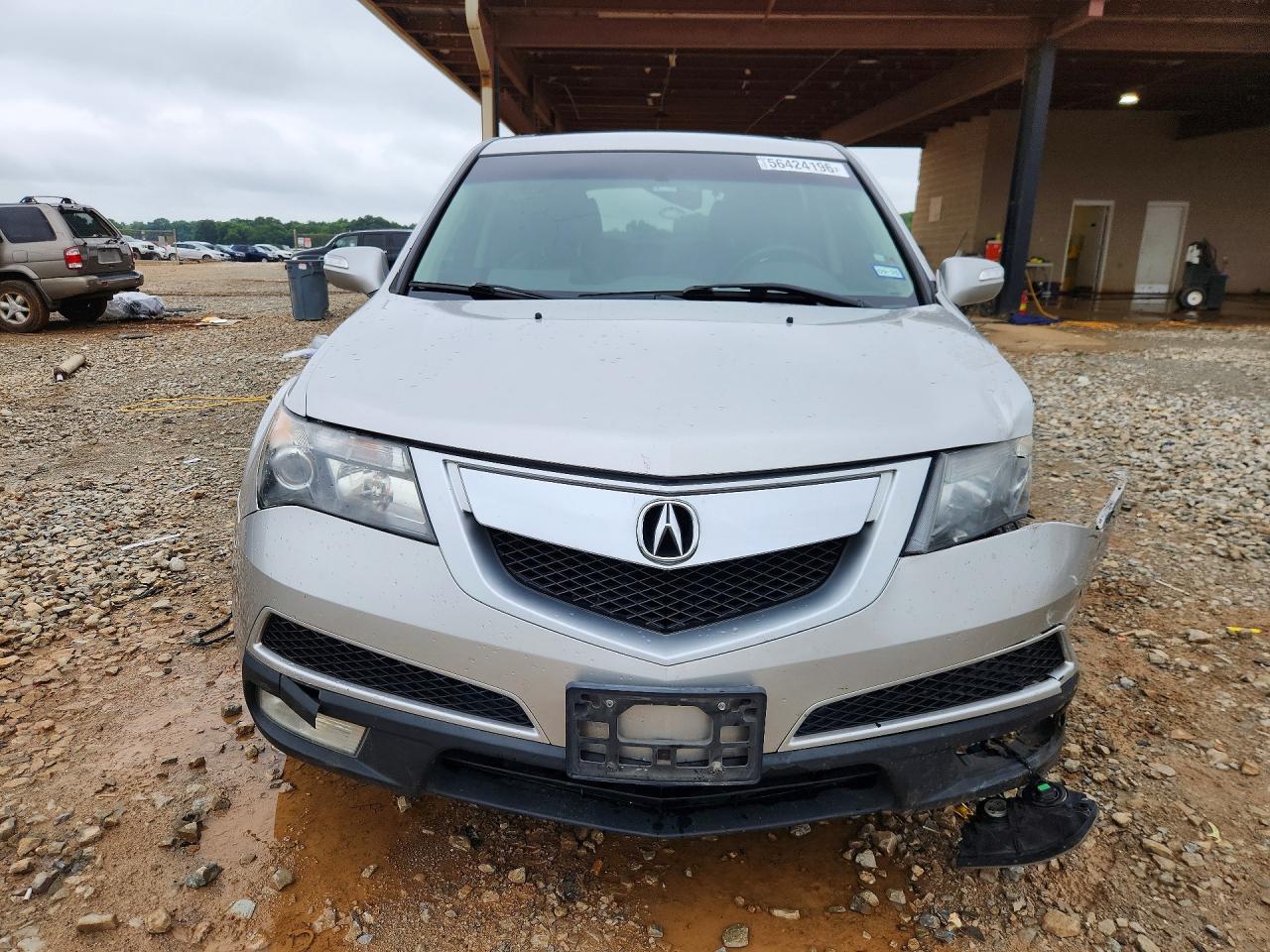 2013 Acura Mdx Silver vin: 2HNYD2H28DH512108