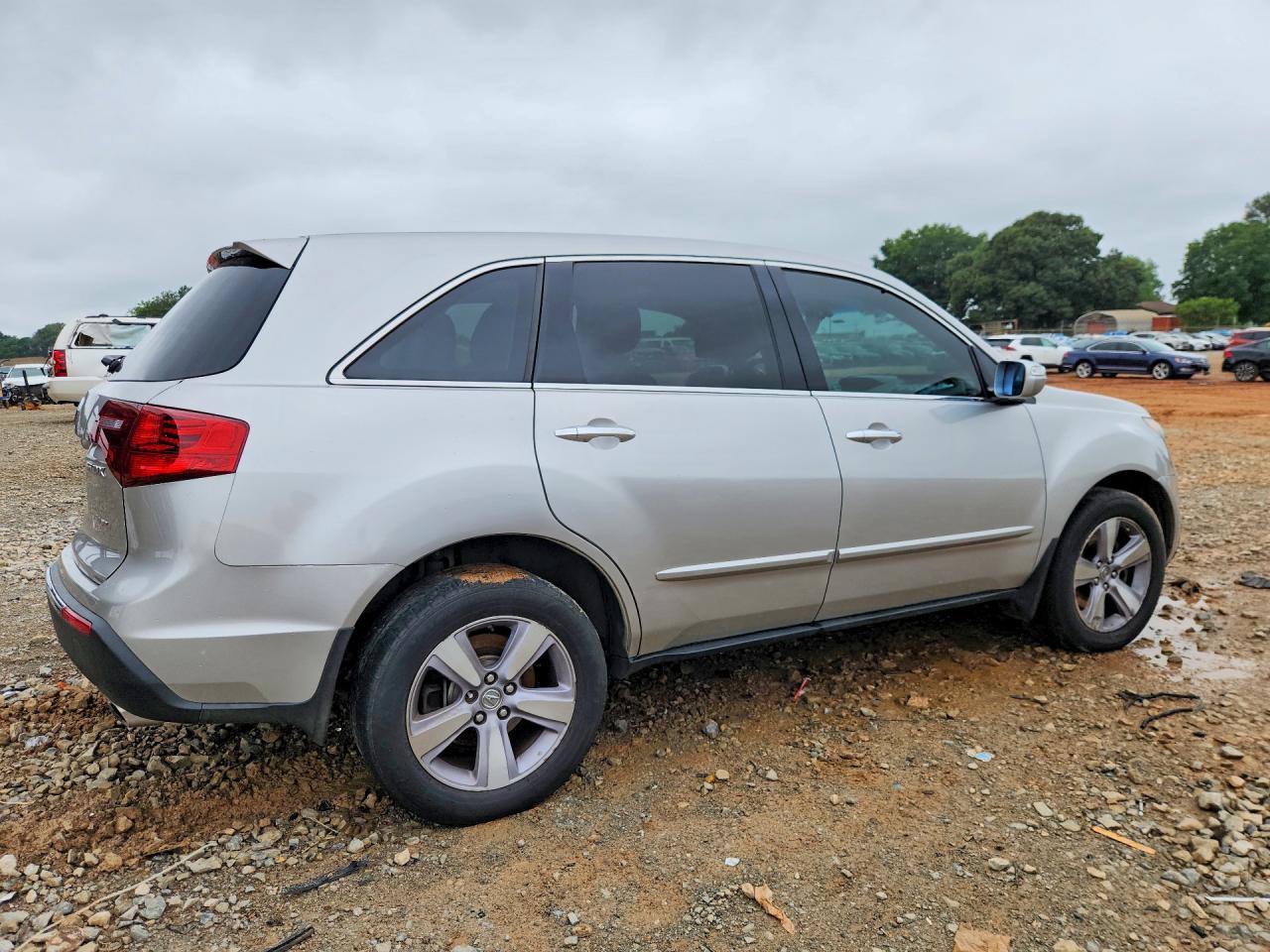 2013 Acura Mdx Silver vin: 2HNYD2H28DH512108