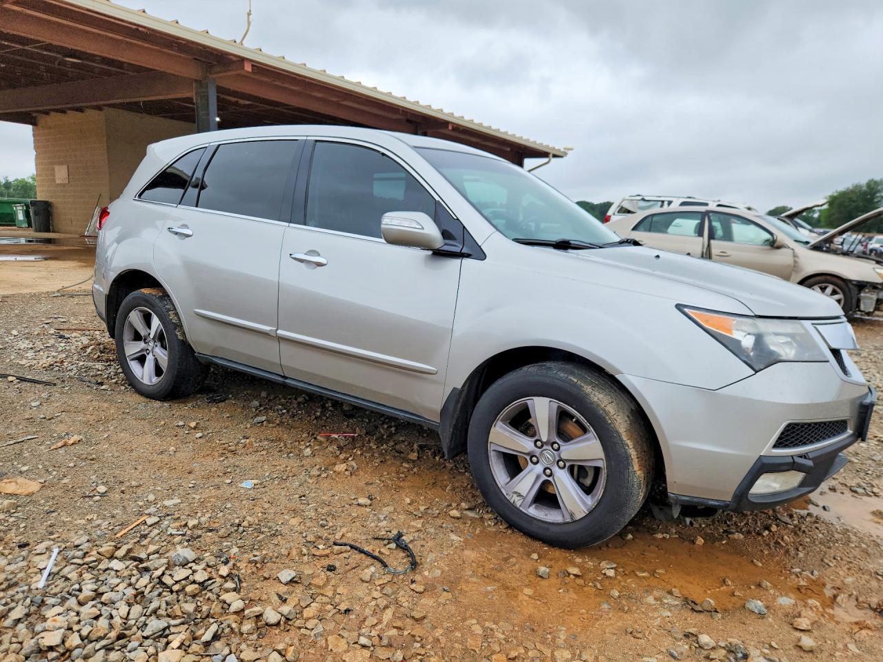 2013 Acura Mdx Silver vin: 2HNYD2H28DH512108