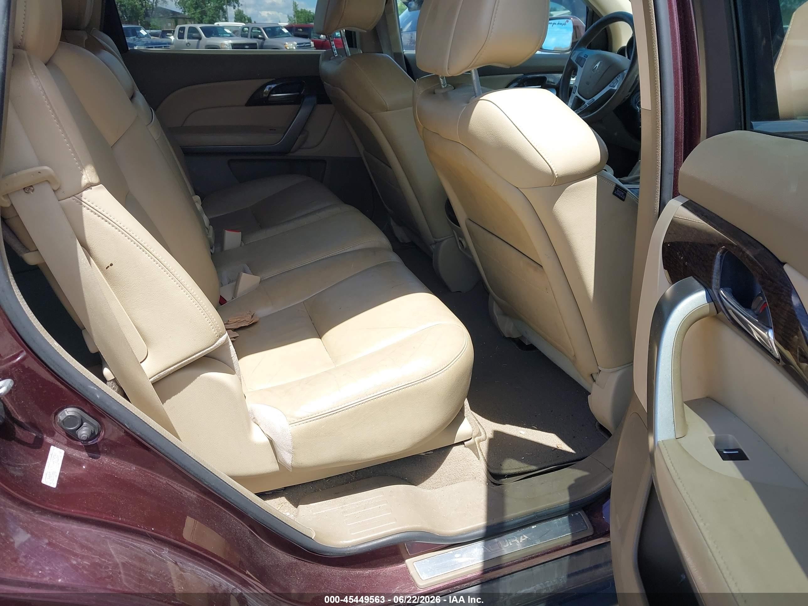 2010 Acura Mdx   Maroon vin: 2HNYD2H29AH509259