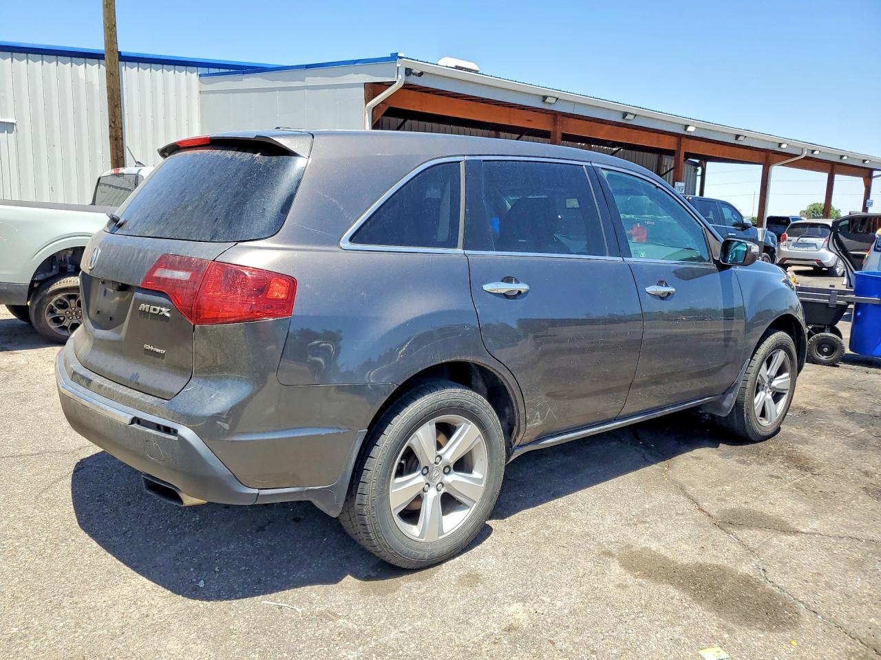 2010 Acura Mdx Gray vin: 2HNYD2H29AH517829
