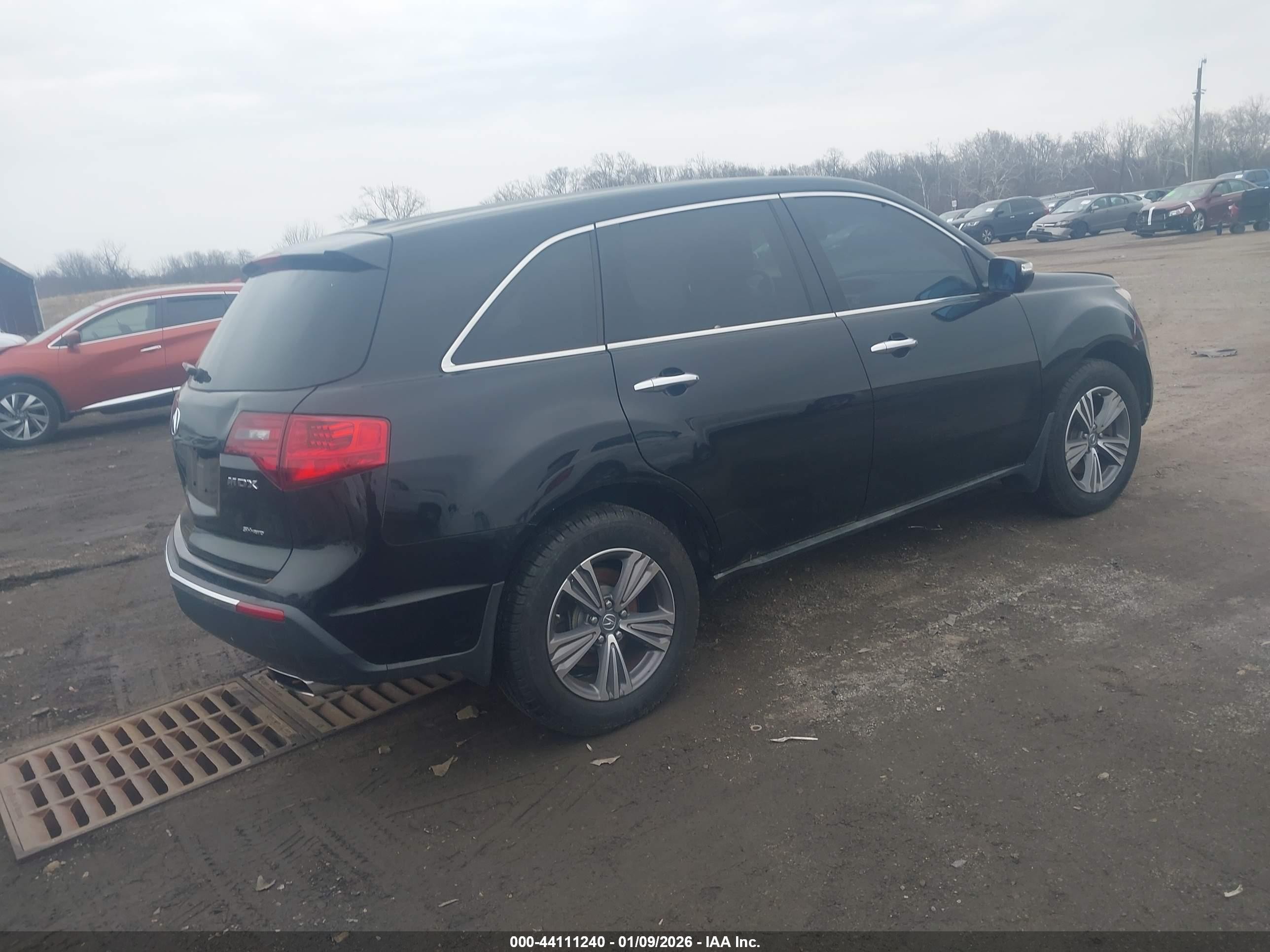 2010 Acura Mdx   Black vin: 2HNYD2H29AH531911