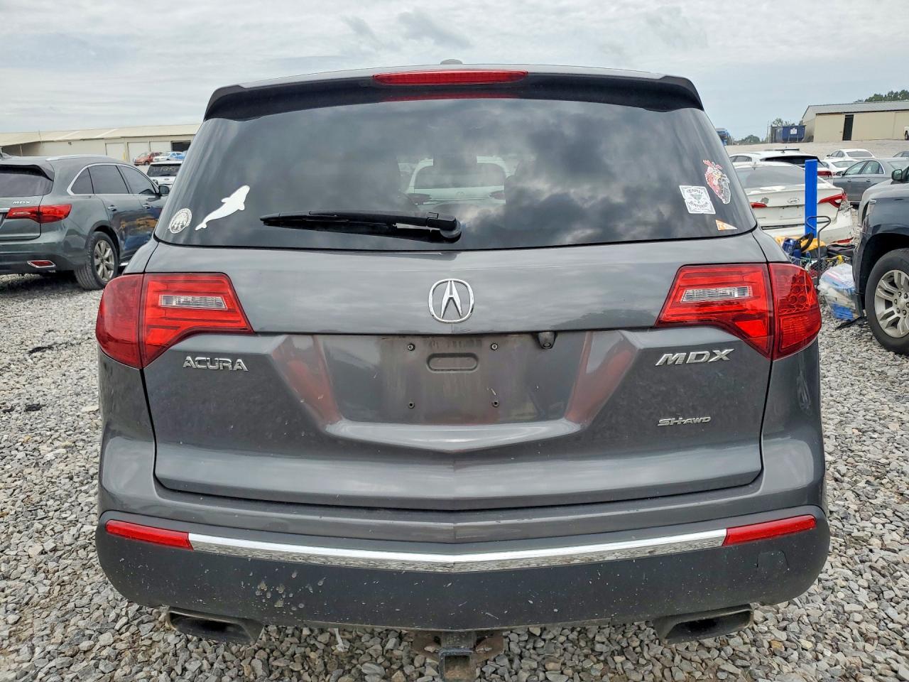 2011 Acura Mdx Gray vin: 2HNYD2H29BH507609