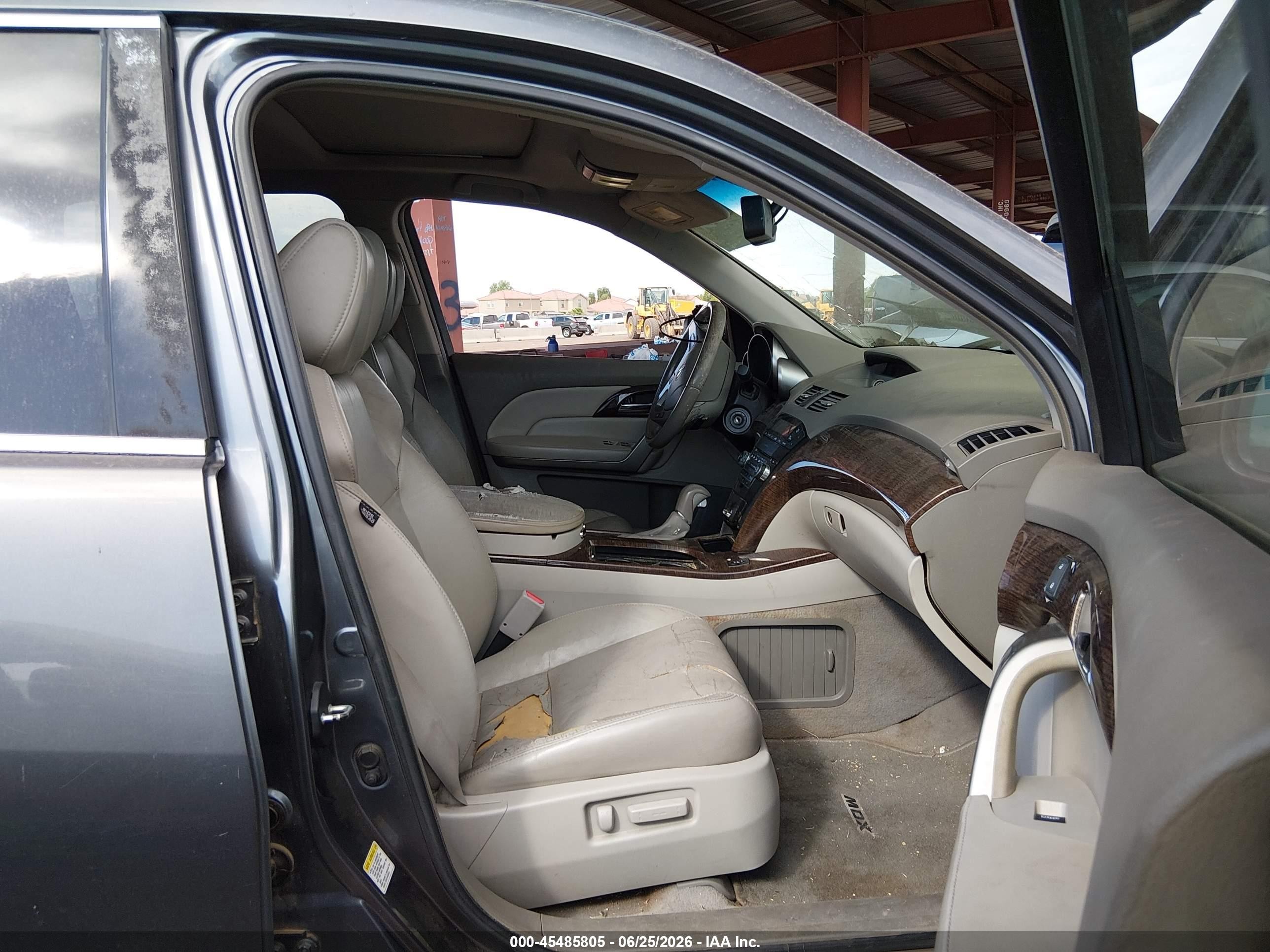 2011 Acura Mdx   Gray vin: 2HNYD2H29BH515127
