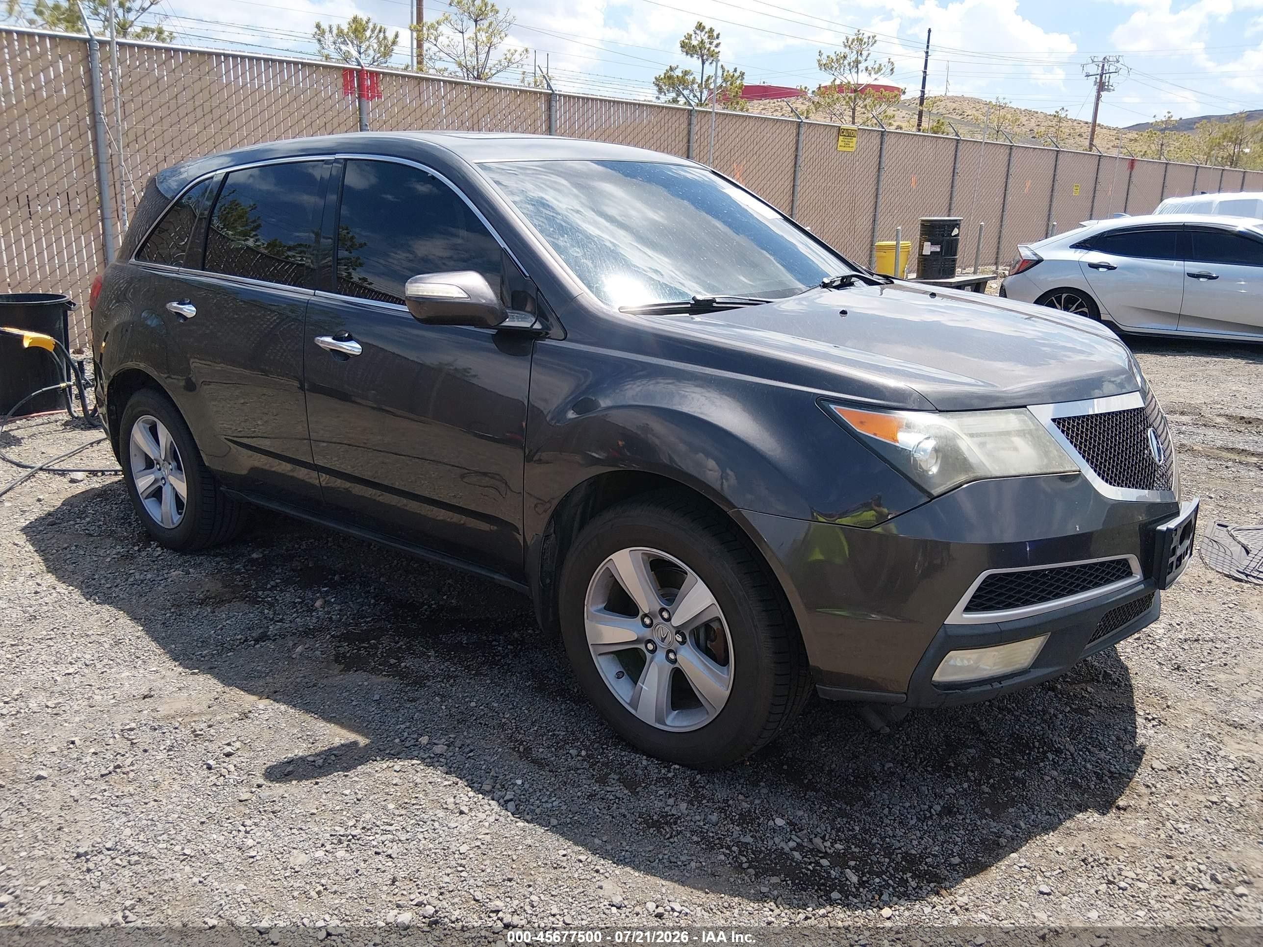 2011 Acura Mdx   Black vin: 2HNYD2H29BH527651