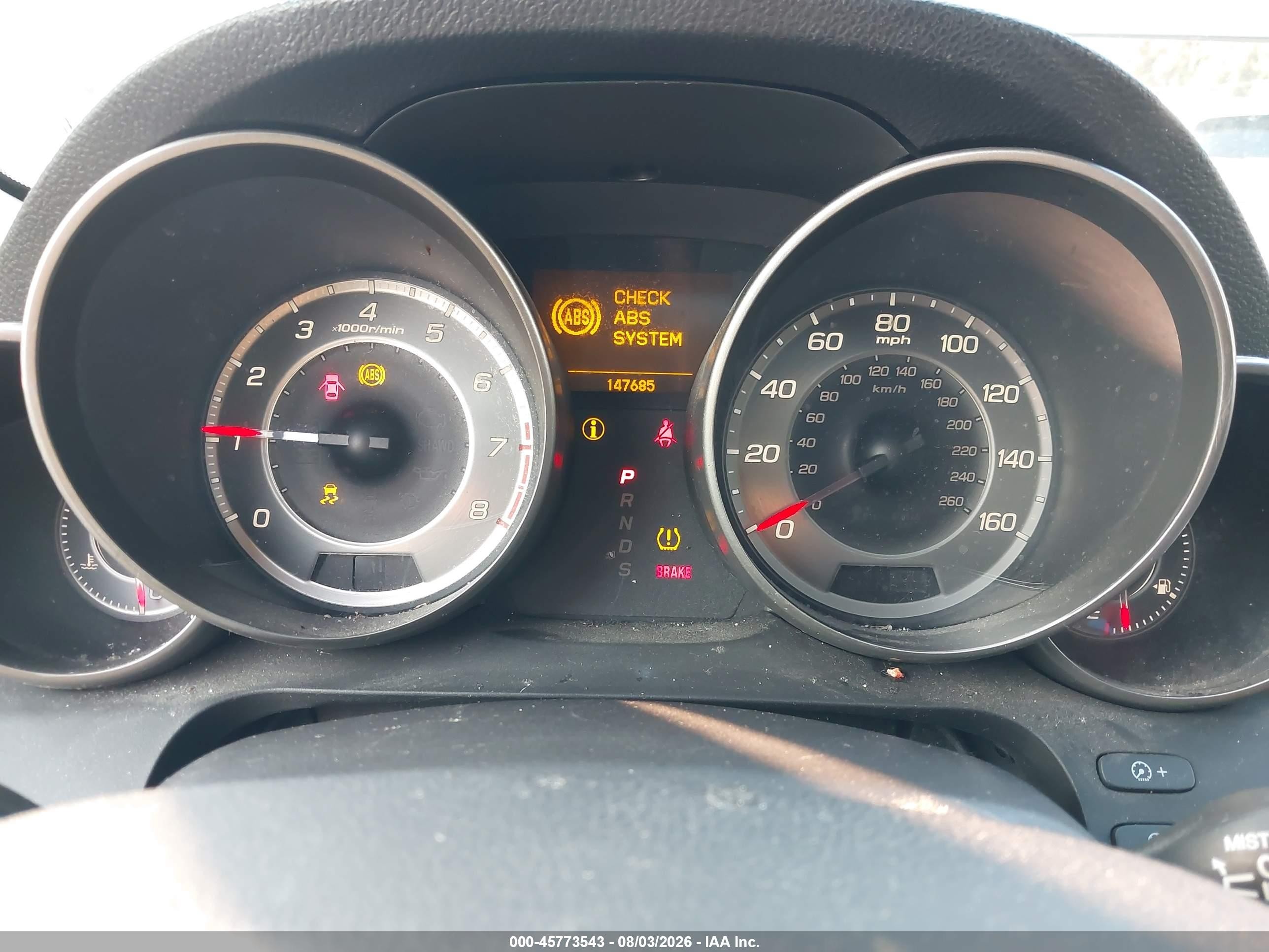 2012 Acura Mdx Gray vin: 2HNYD2H29CH003532