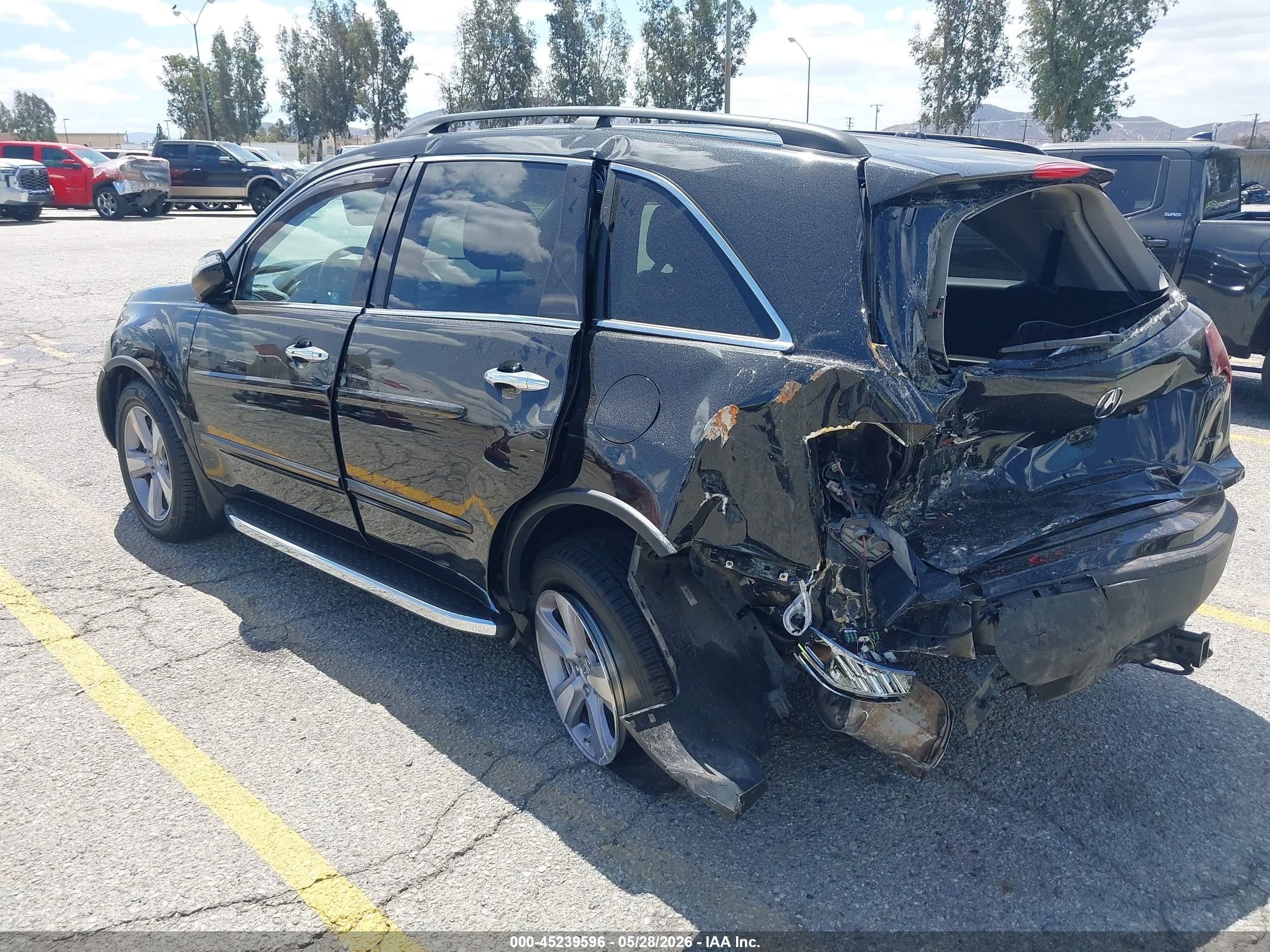 2012 Acura Mdx   Черный vin: 2HNYD2H29CH505571