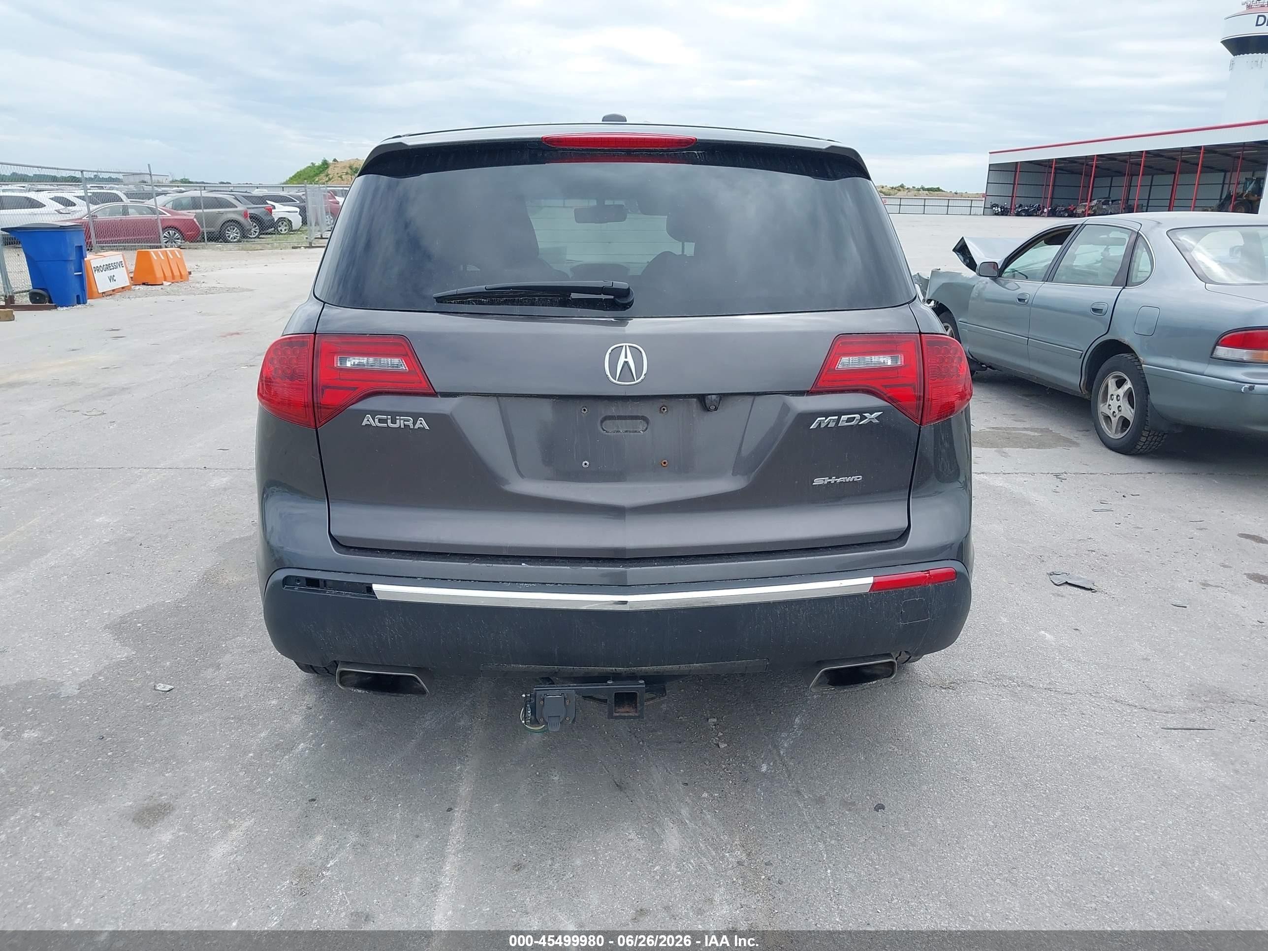 2012 Acura Mdx   Gray vin: 2HNYD2H29CH507210