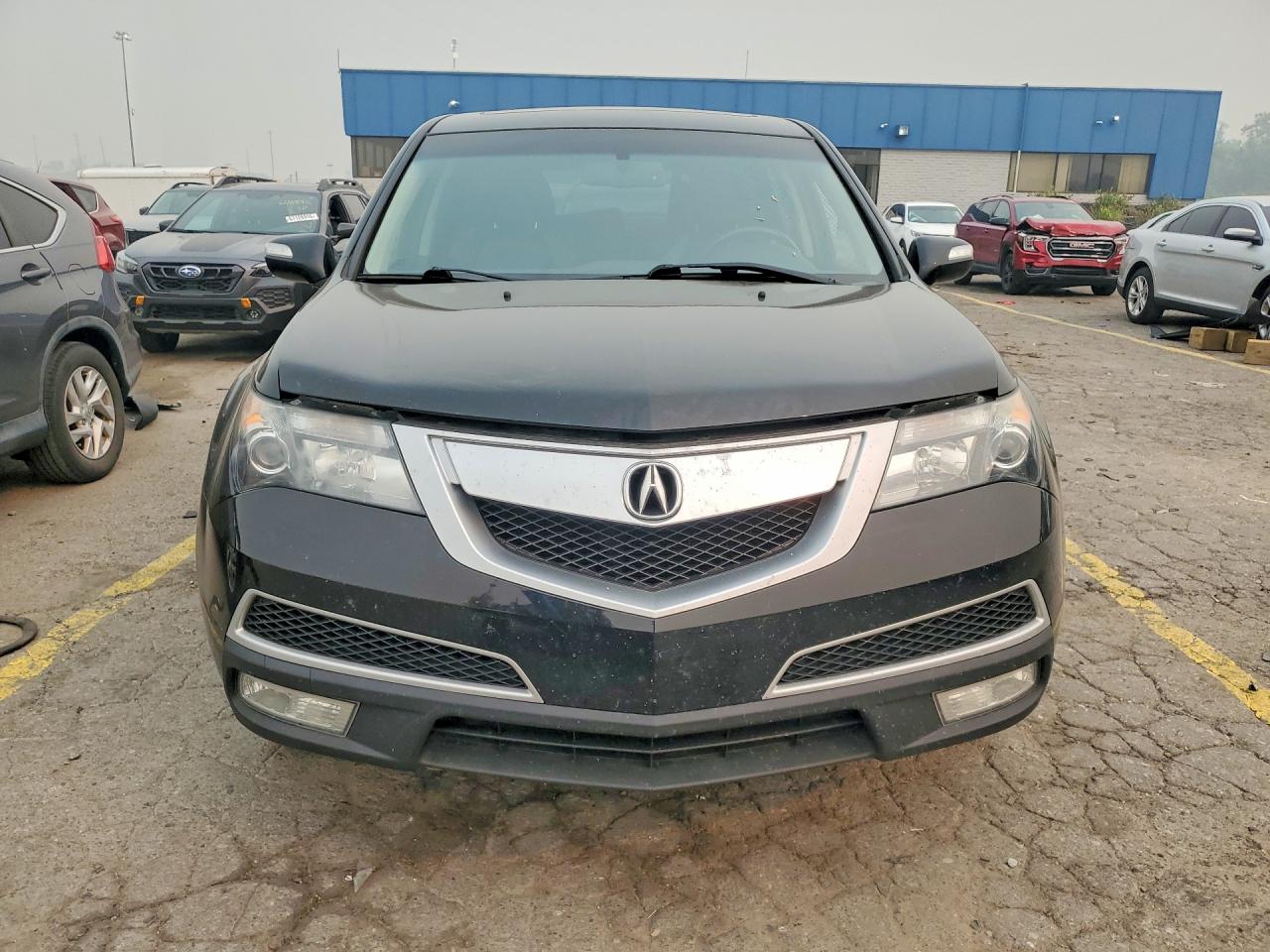 2012 Acura Mdx Черный vin: 2HNYD2H29CH518739