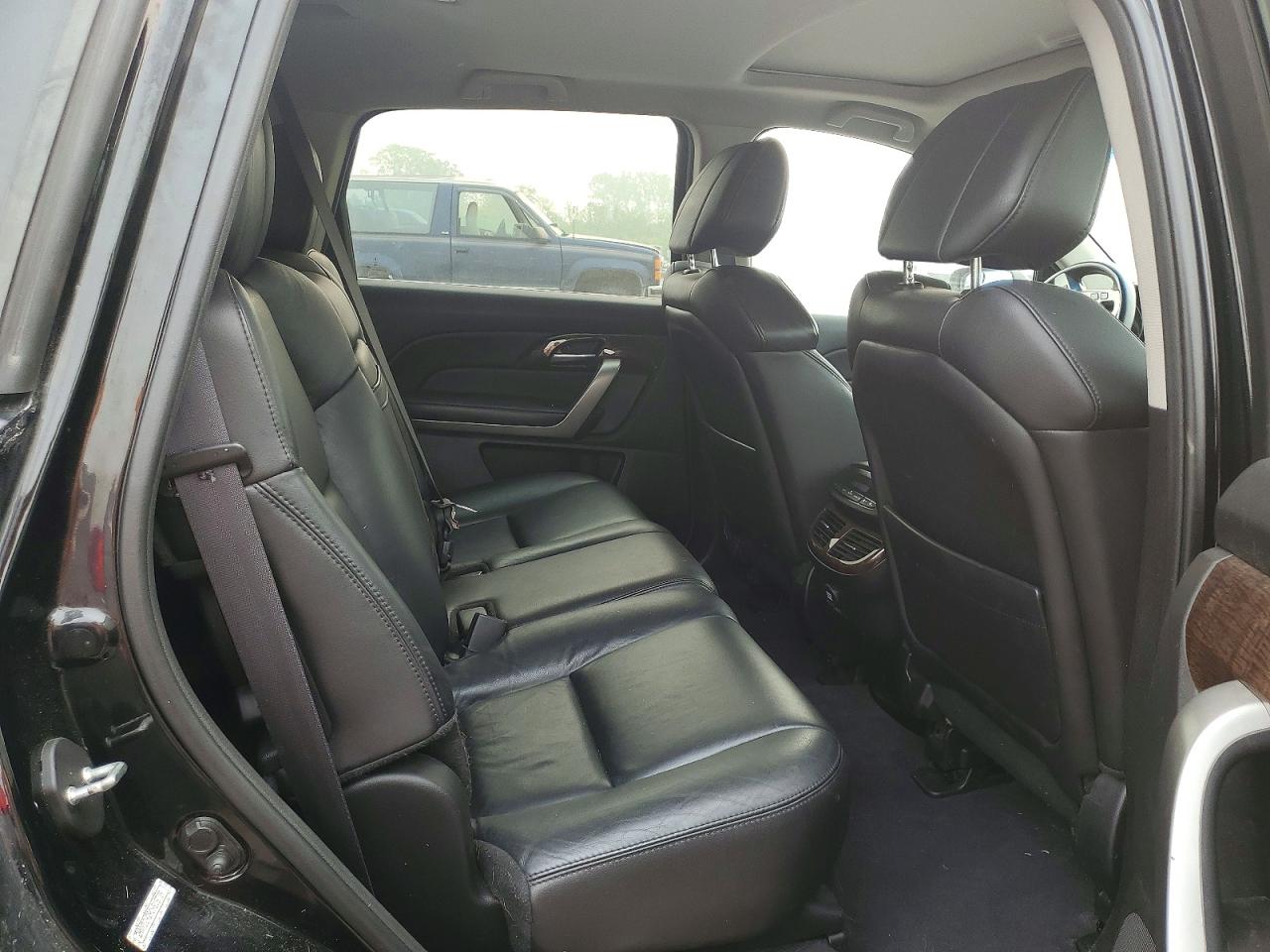 2012 Acura Mdx Черный vin: 2HNYD2H29CH518739
