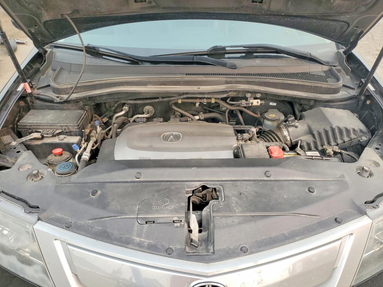 2012 Acura Mdx Черный vin: 2HNYD2H29CH518739