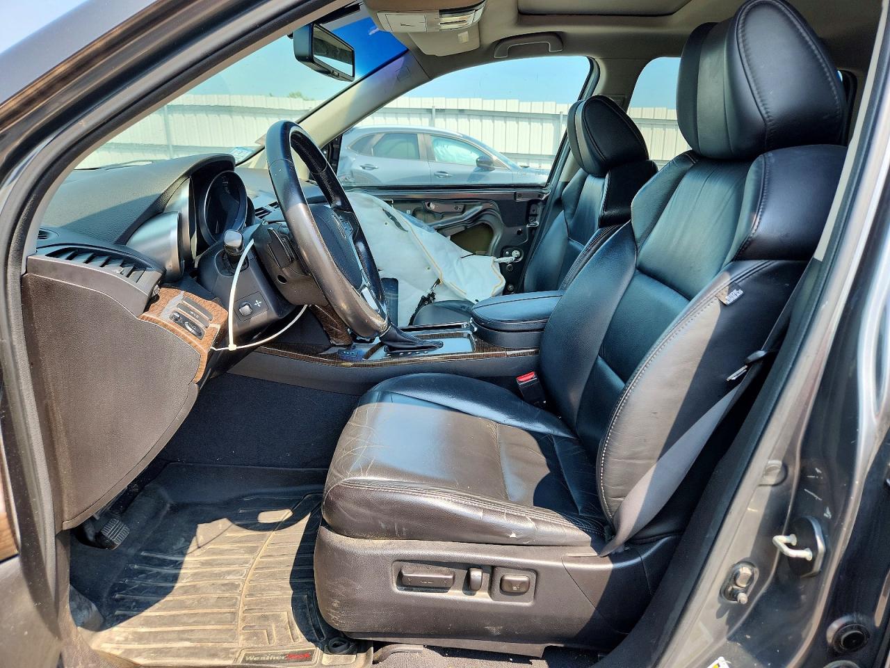 2012 Acura Mdx Gray vin: 2HNYD2H29CH527893