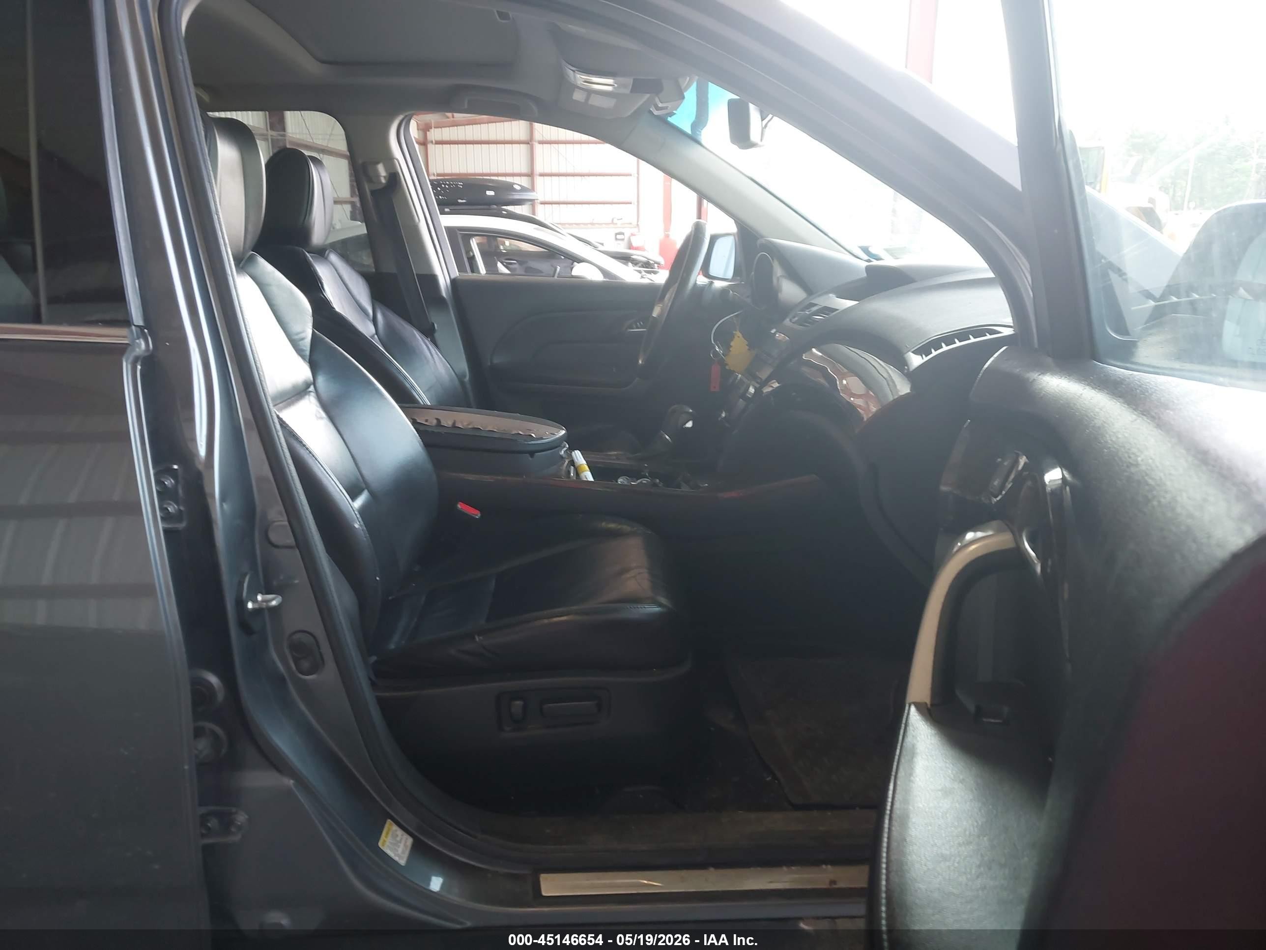 2012 Acura Mdx   Gray vin: 2HNYD2H29CH530549