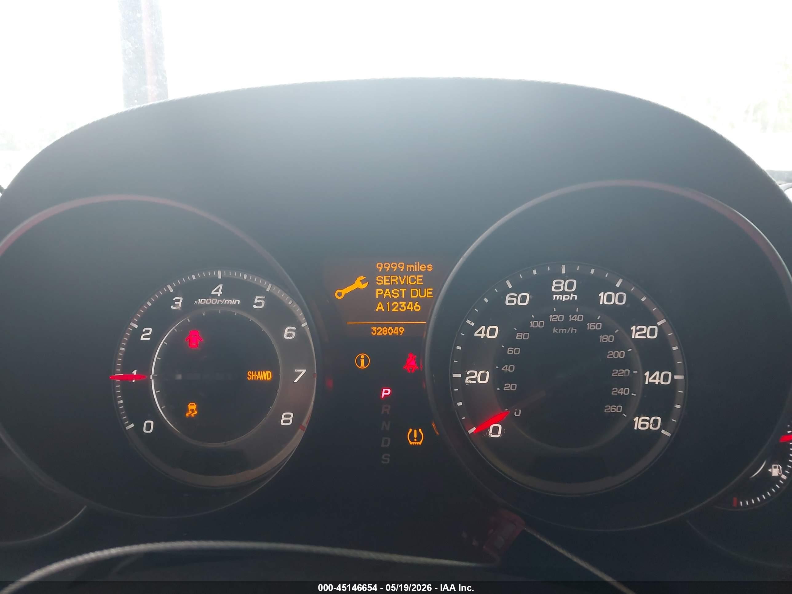 2012 Acura Mdx   Gray vin: 2HNYD2H29CH530549