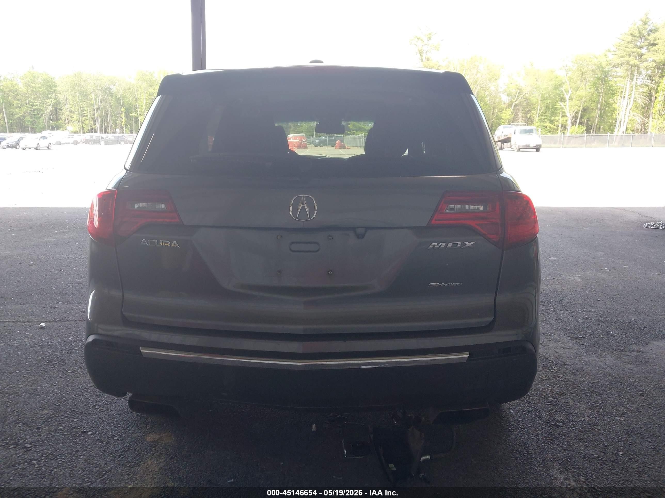 2012 Acura Mdx   Gray vin: 2HNYD2H29CH530549