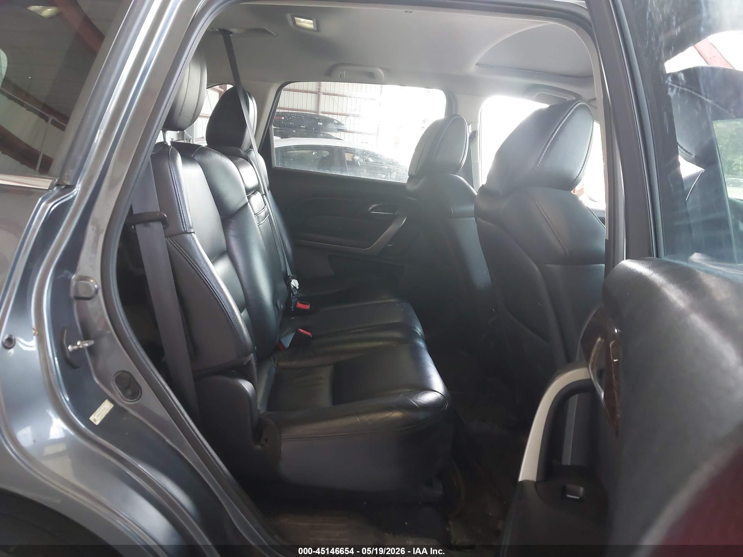 2012 Acura Mdx   Gray vin: 2HNYD2H29CH530549