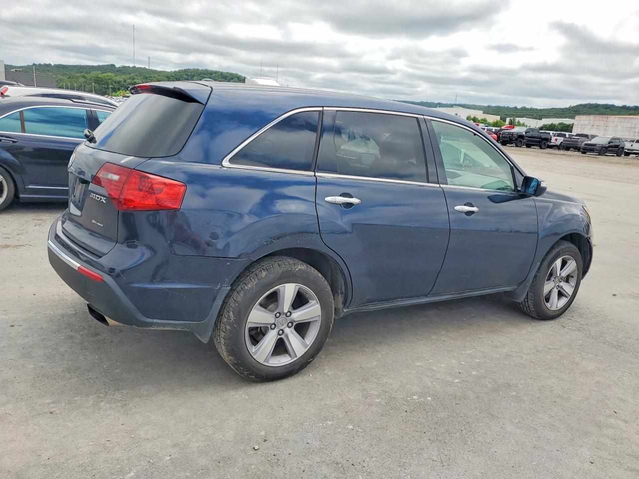 2012 Acura Mdx Blue vin: 2HNYD2H29CH540692