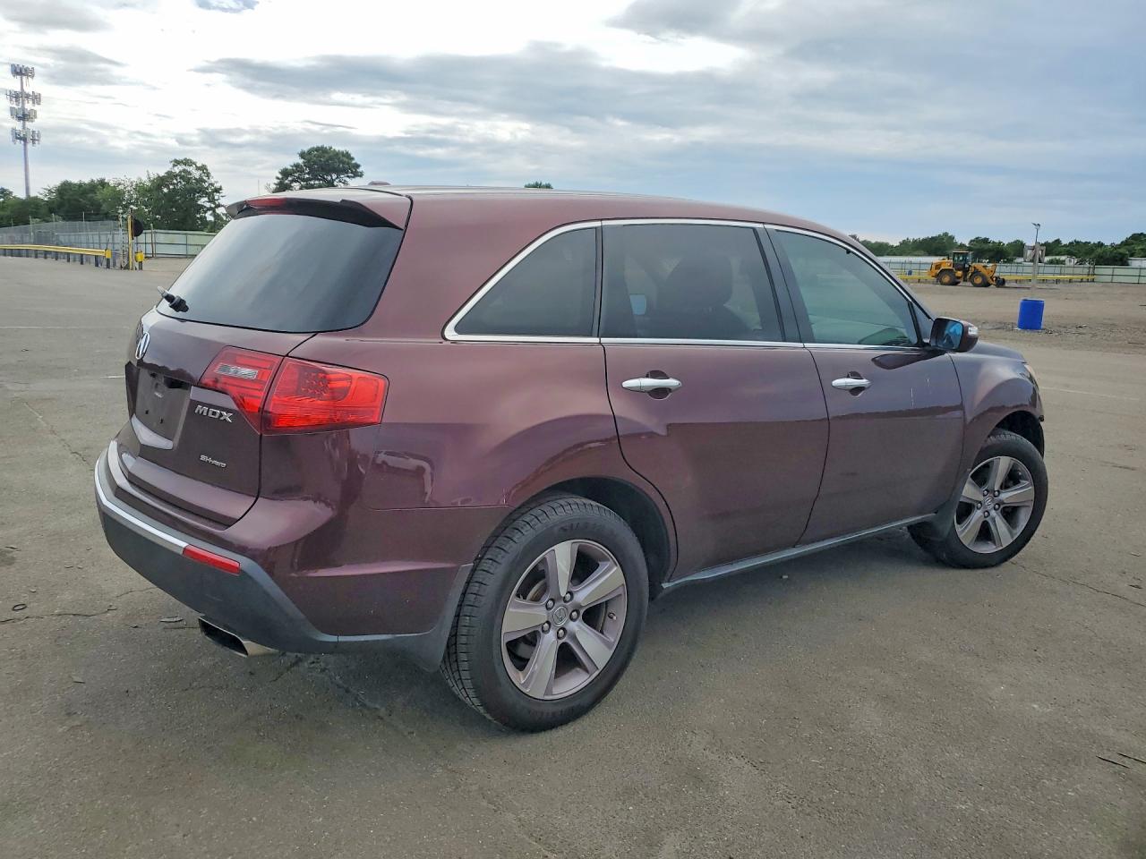 2013 Acura Mdx Burgundy vin: 2HNYD2H29DH505152