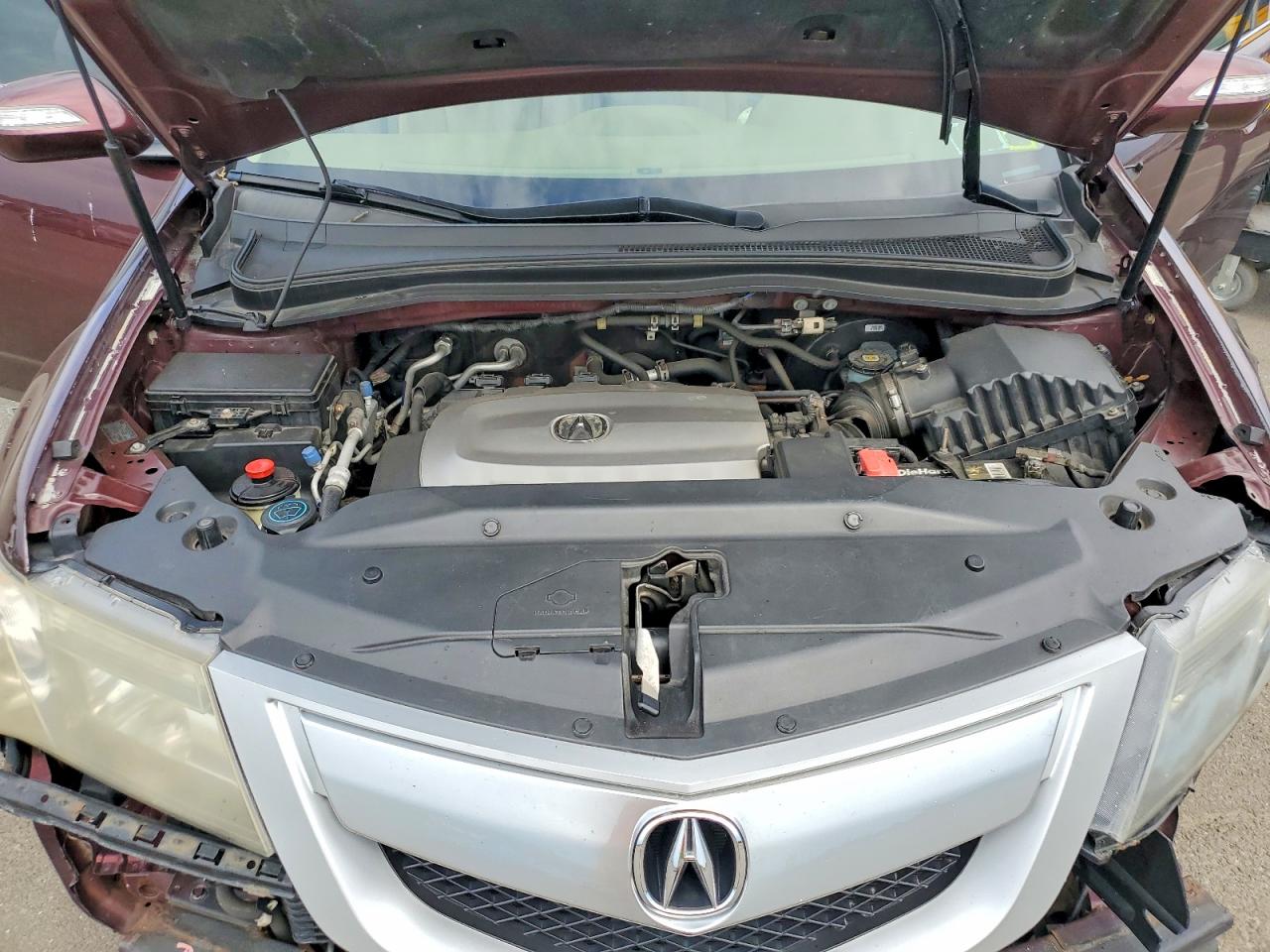 2013 Acura Mdx Burgundy vin: 2HNYD2H29DH505152