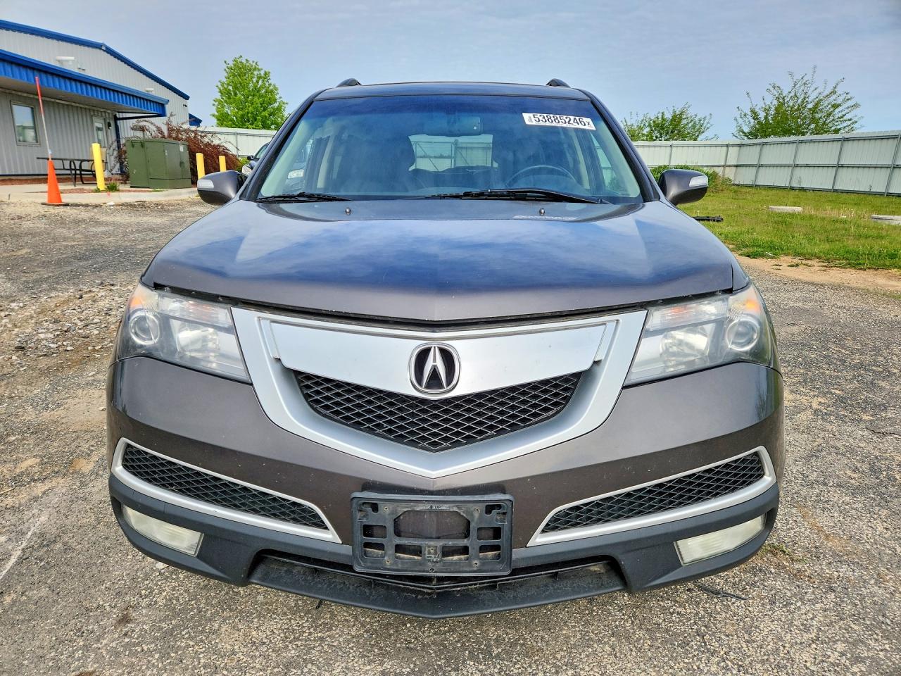 2010 Acura Mdx Gray vin: 2HNYD2H2XAH502871