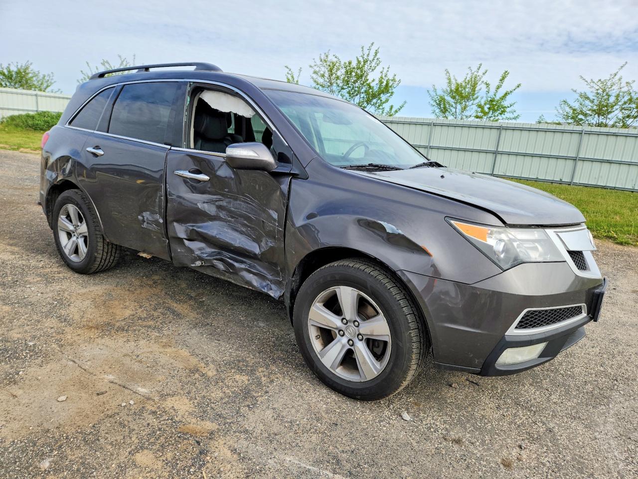 2010 Acura Mdx Gray vin: 2HNYD2H2XAH502871