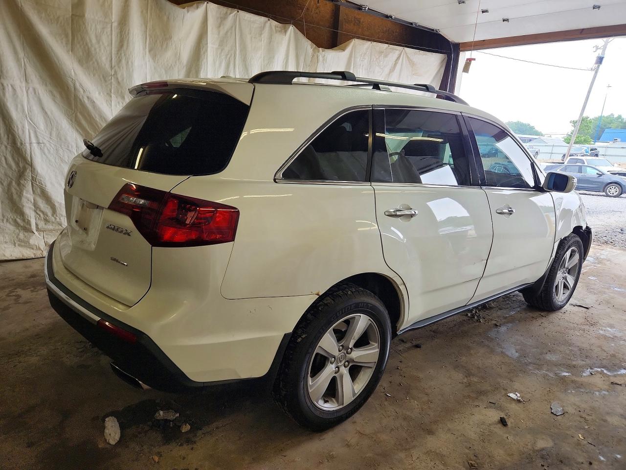 2010 Acura Mdx Белый vin: 2HNYD2H2XAH503454