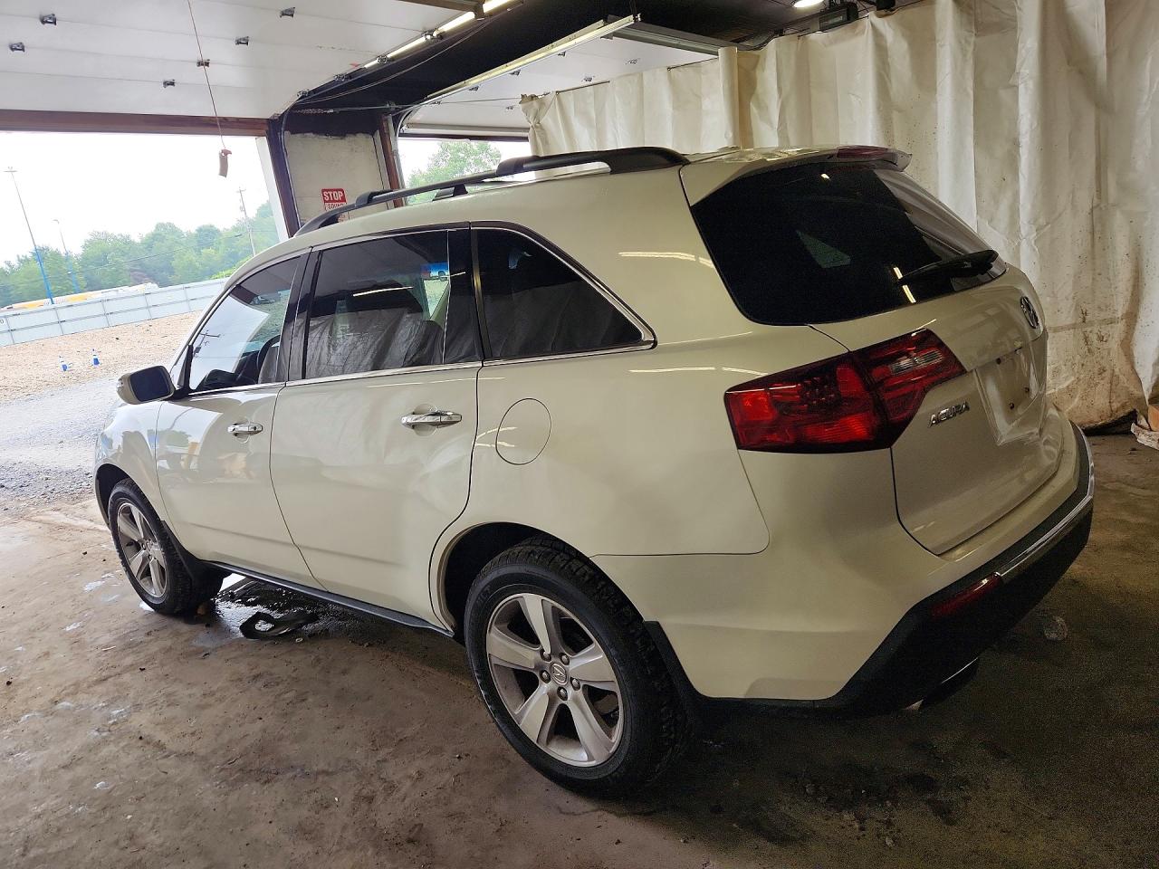 2010 Acura Mdx Белый vin: 2HNYD2H2XAH503454