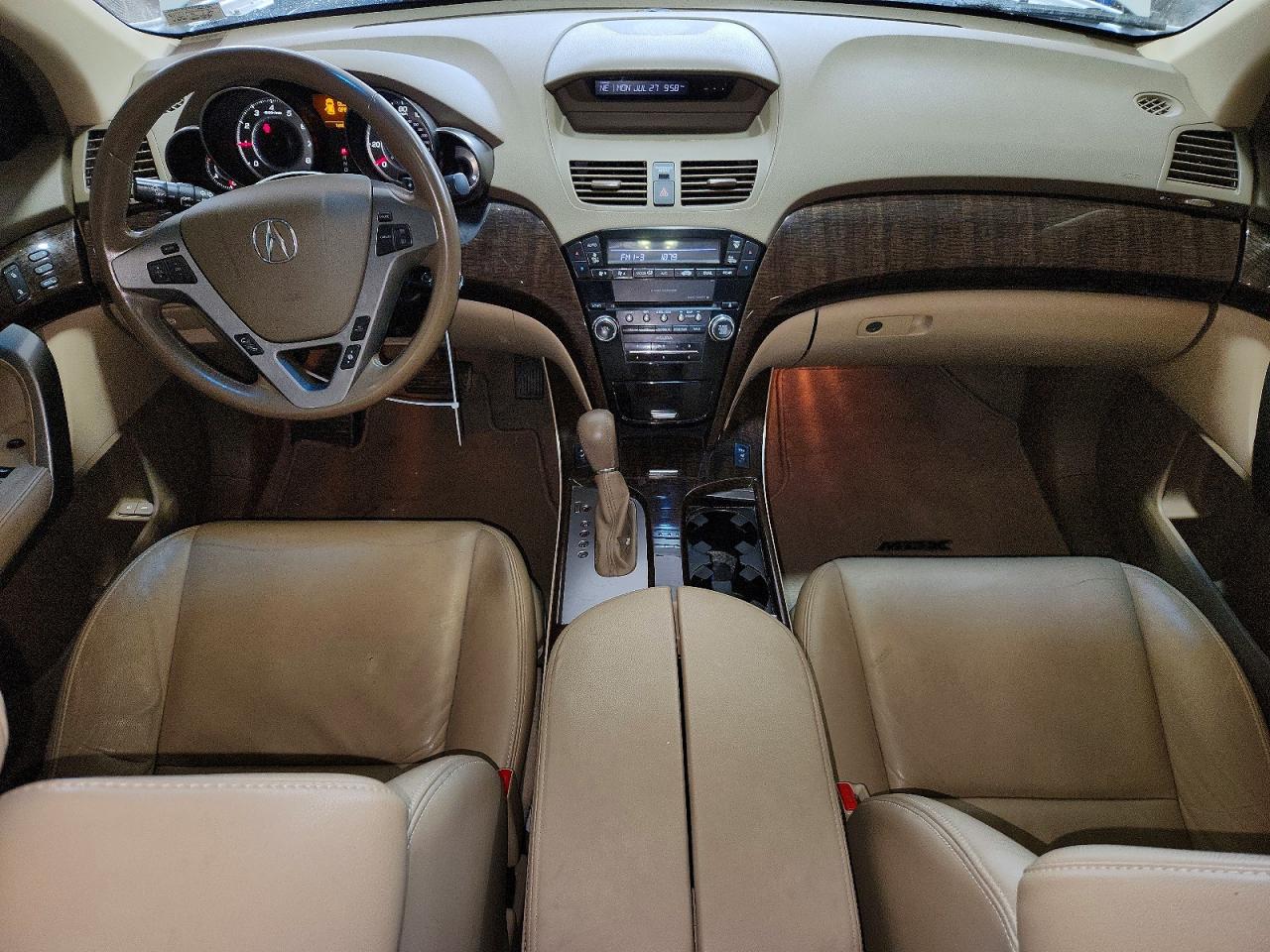 2010 Acura Mdx Белый vin: 2HNYD2H2XAH503454