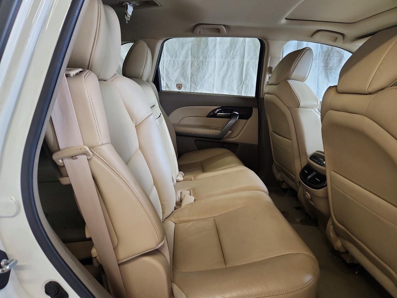 2010 Acura Mdx Белый vin: 2HNYD2H2XAH503454