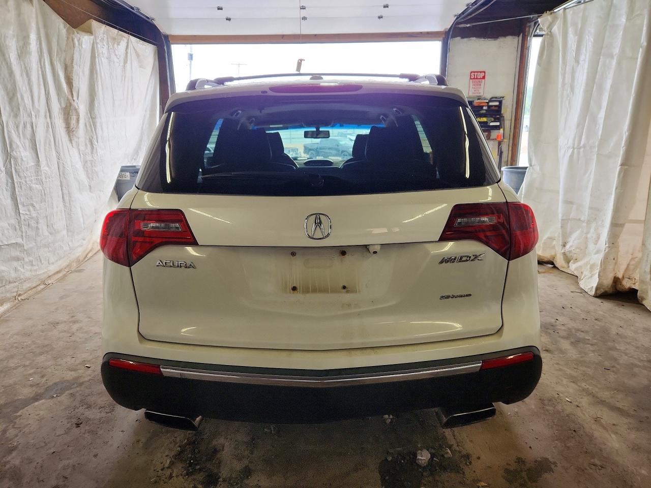 2010 Acura Mdx Белый vin: 2HNYD2H2XAH503454