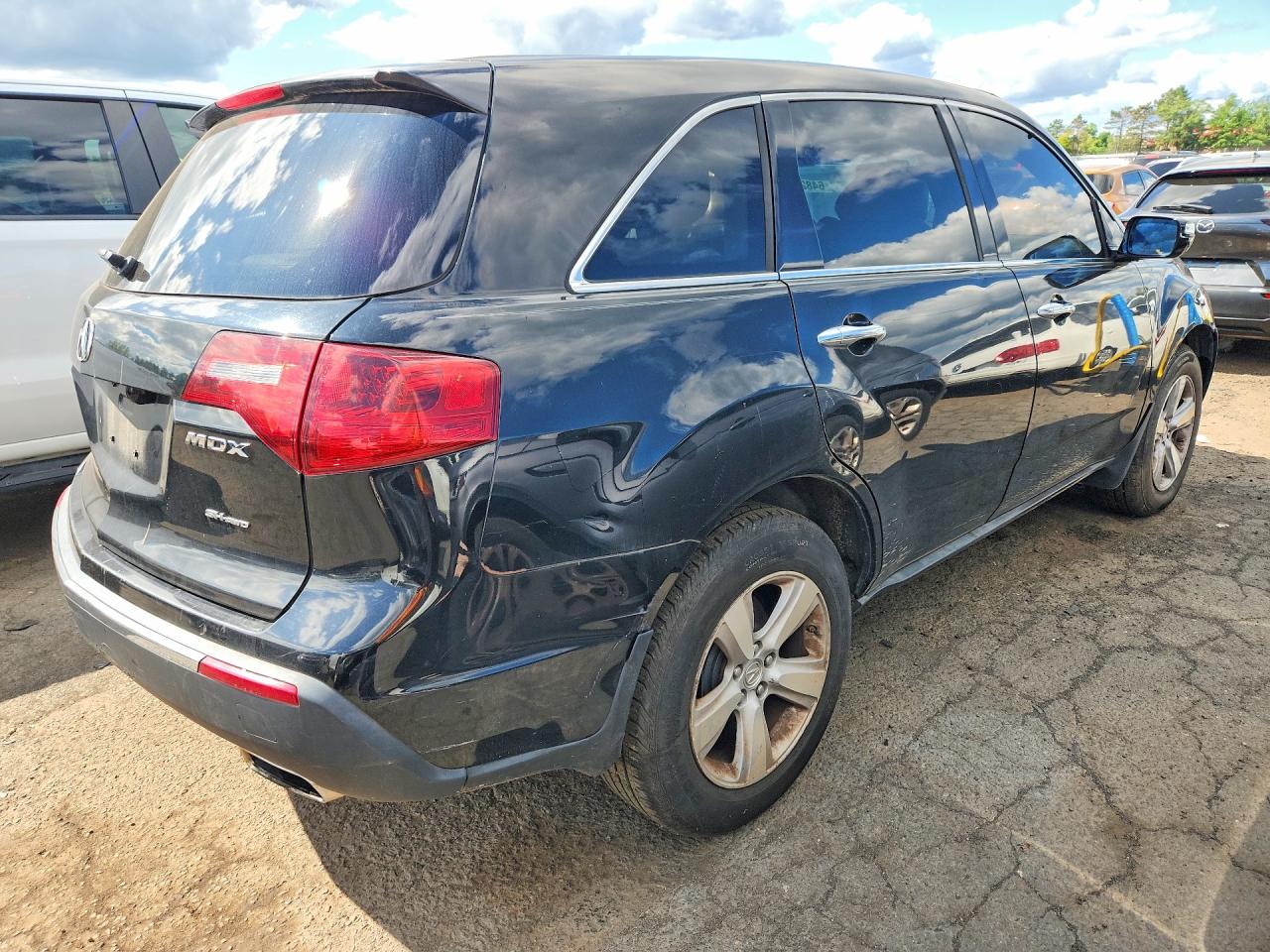 2010 Acura Mdx Black vin: 2HNYD2H2XAH507777
