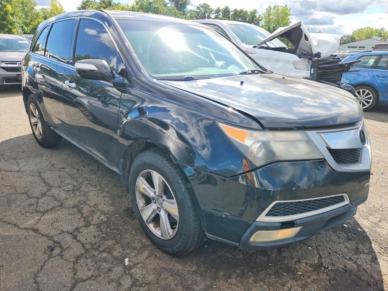 2010 Acura Mdx Black vin: 2HNYD2H2XAH507777